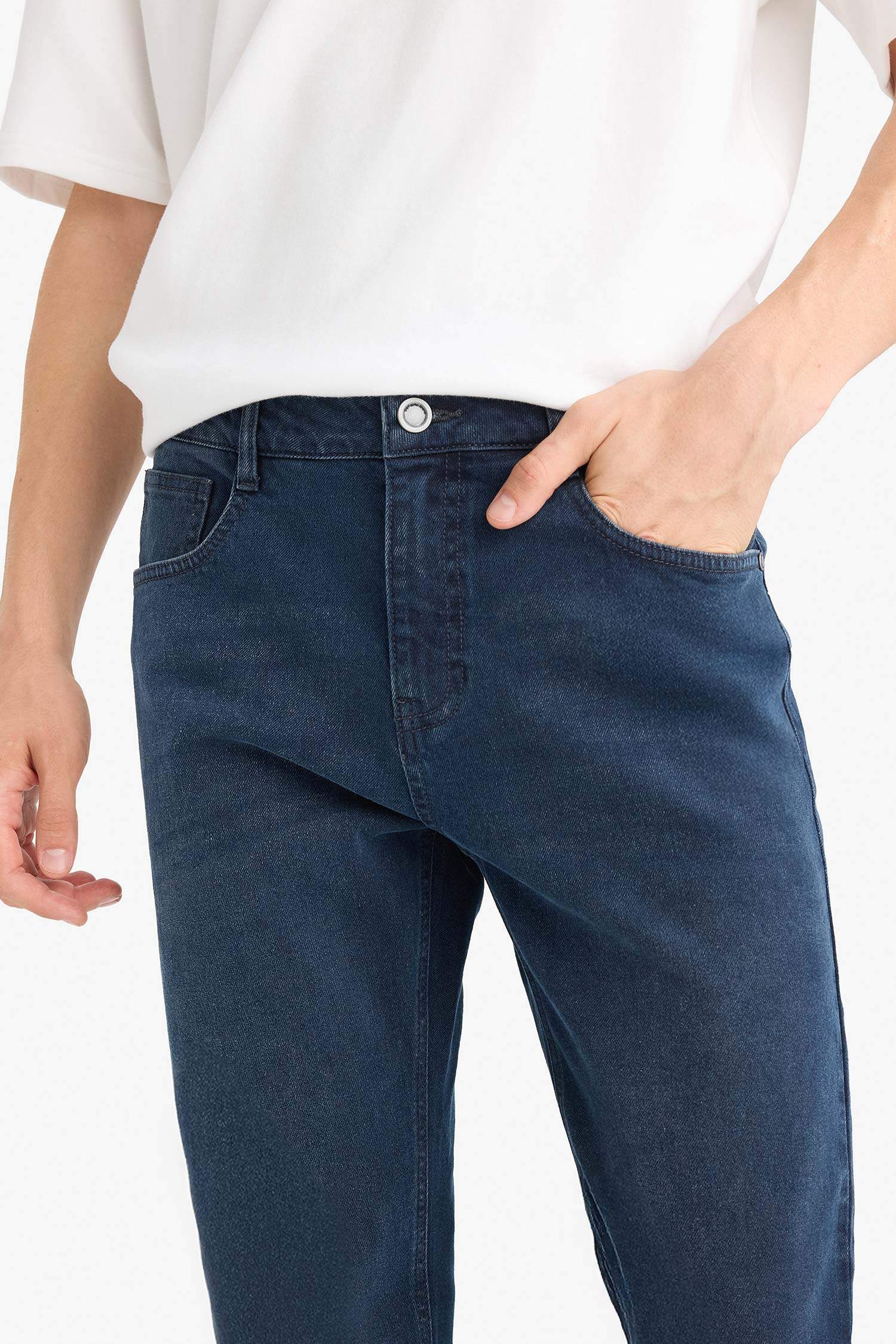 Sergio Regular Fit Normal Bel Boru Paça Jean Pantolon