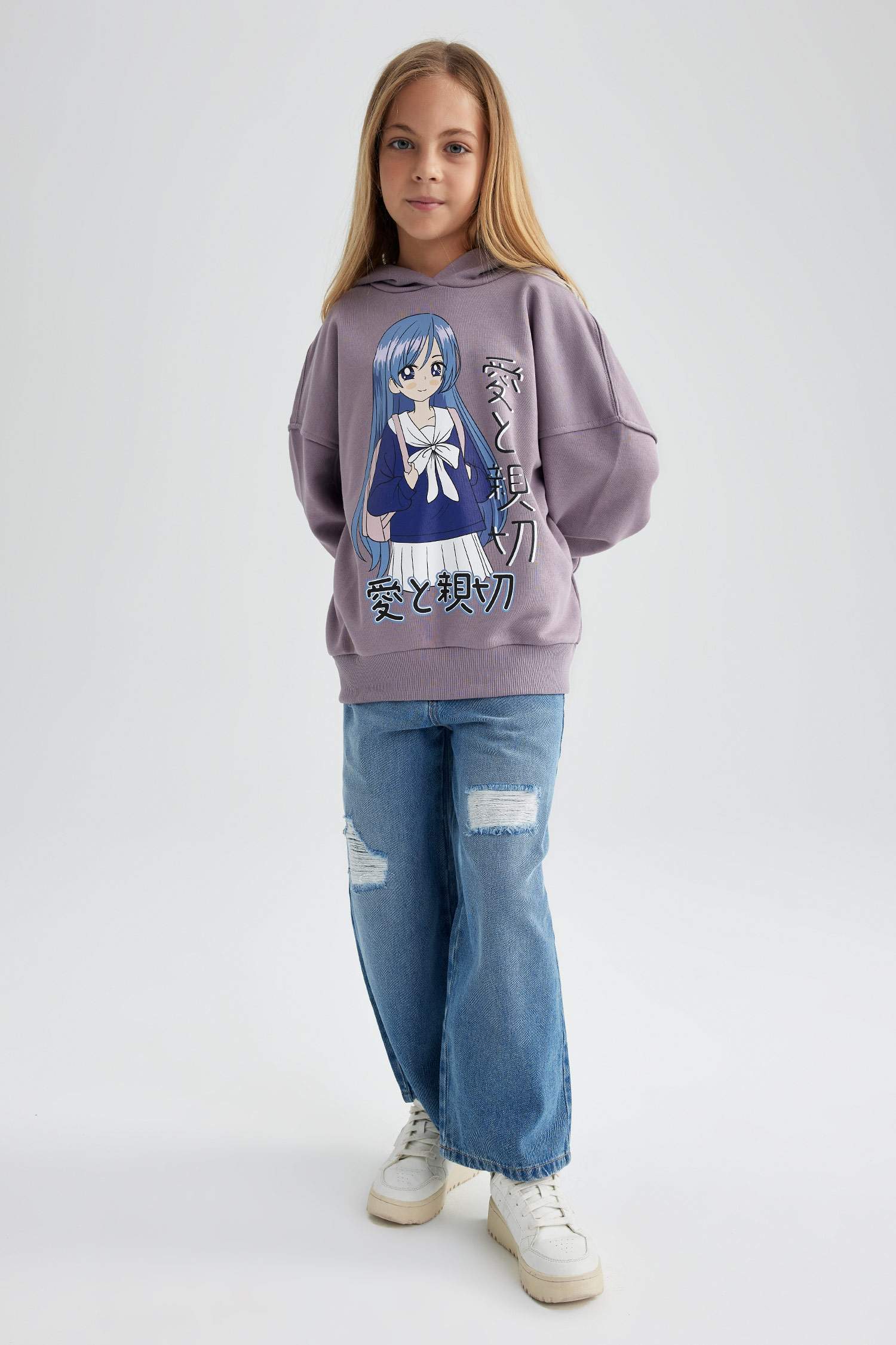 Джинсы Wide Leg широкого кроя для девочек