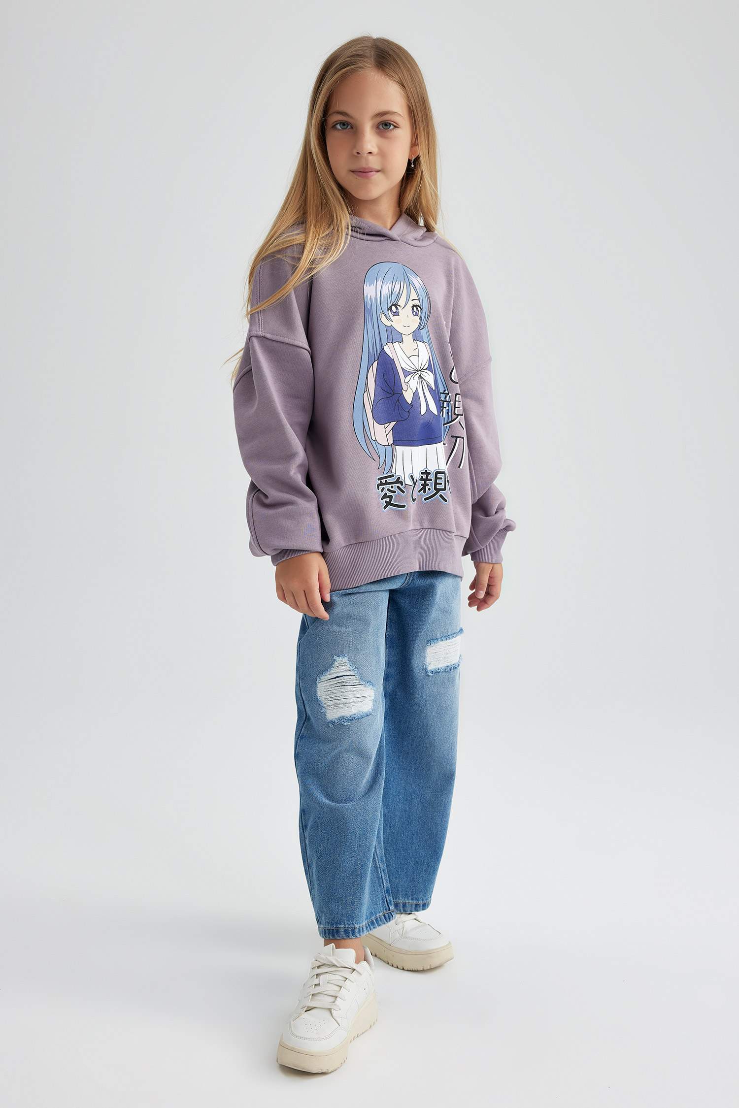 Джинсы Wide Leg широкого кроя для девочек