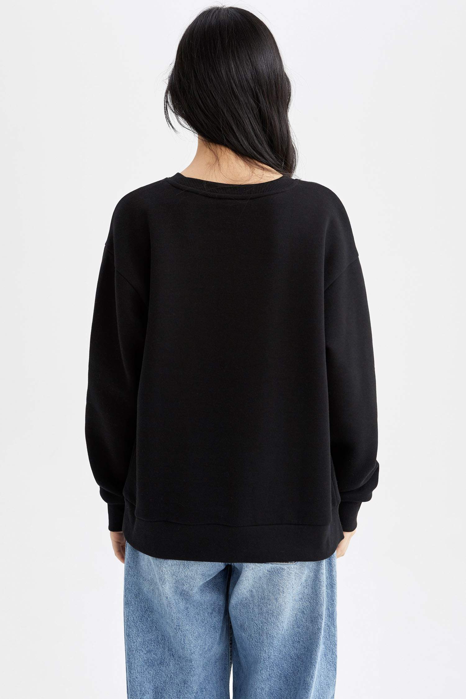 Sudadera Mujer Original DeFacto Sudadera Con Capucha Para Mujer Sudadera Con Capucha En English