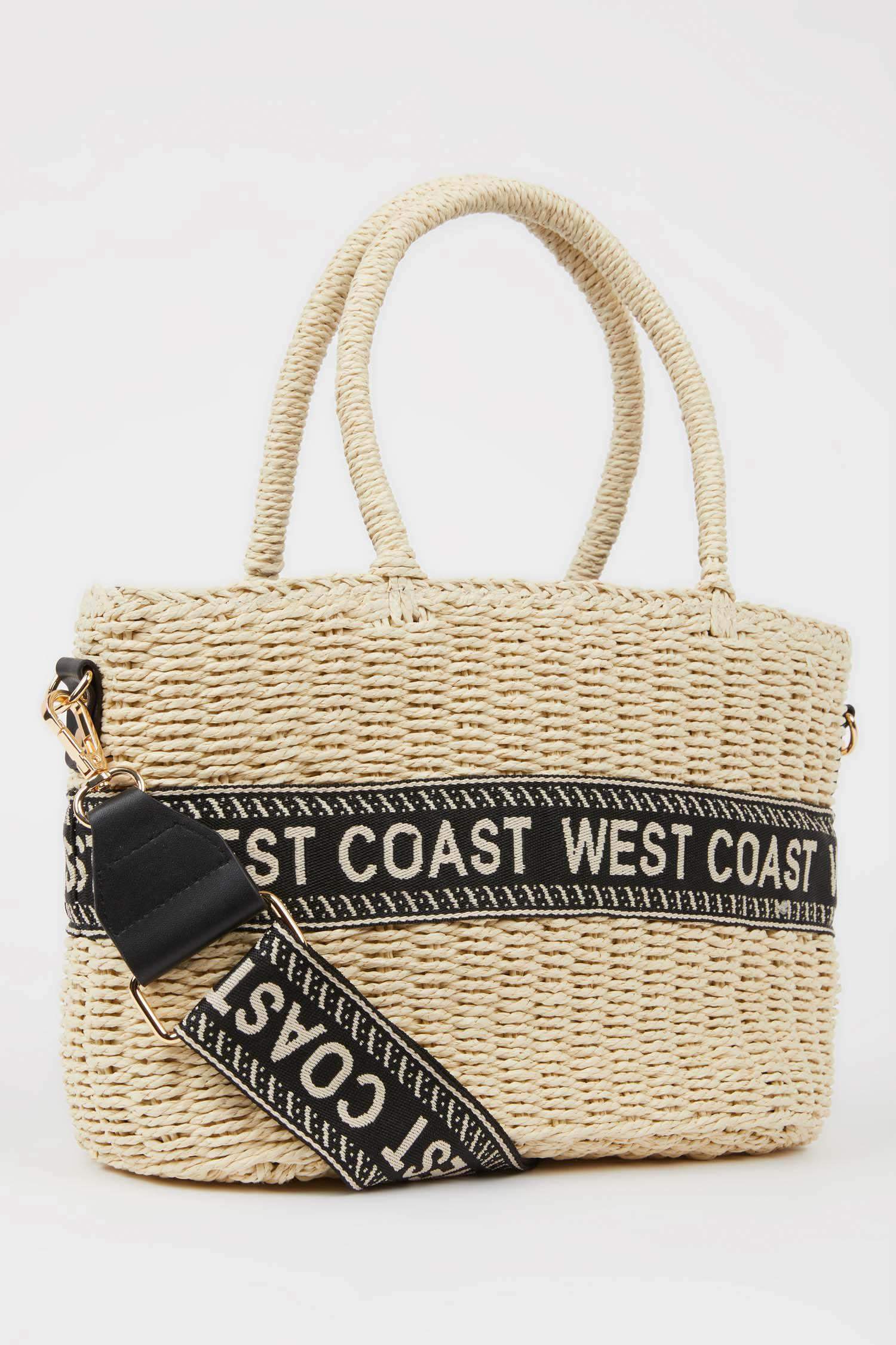 Сумка из саломки для женщин