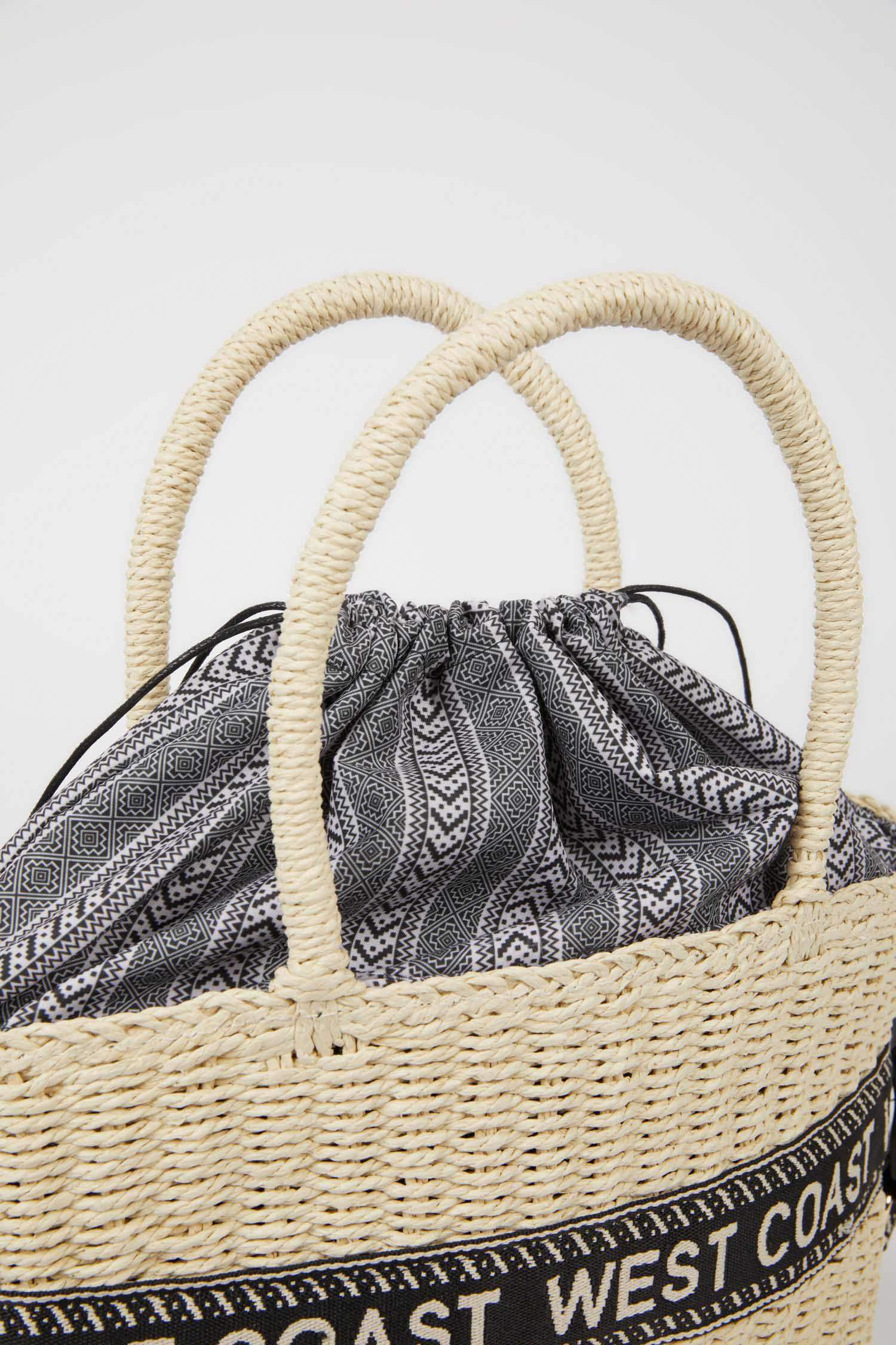 Сумка из саломки для женщин