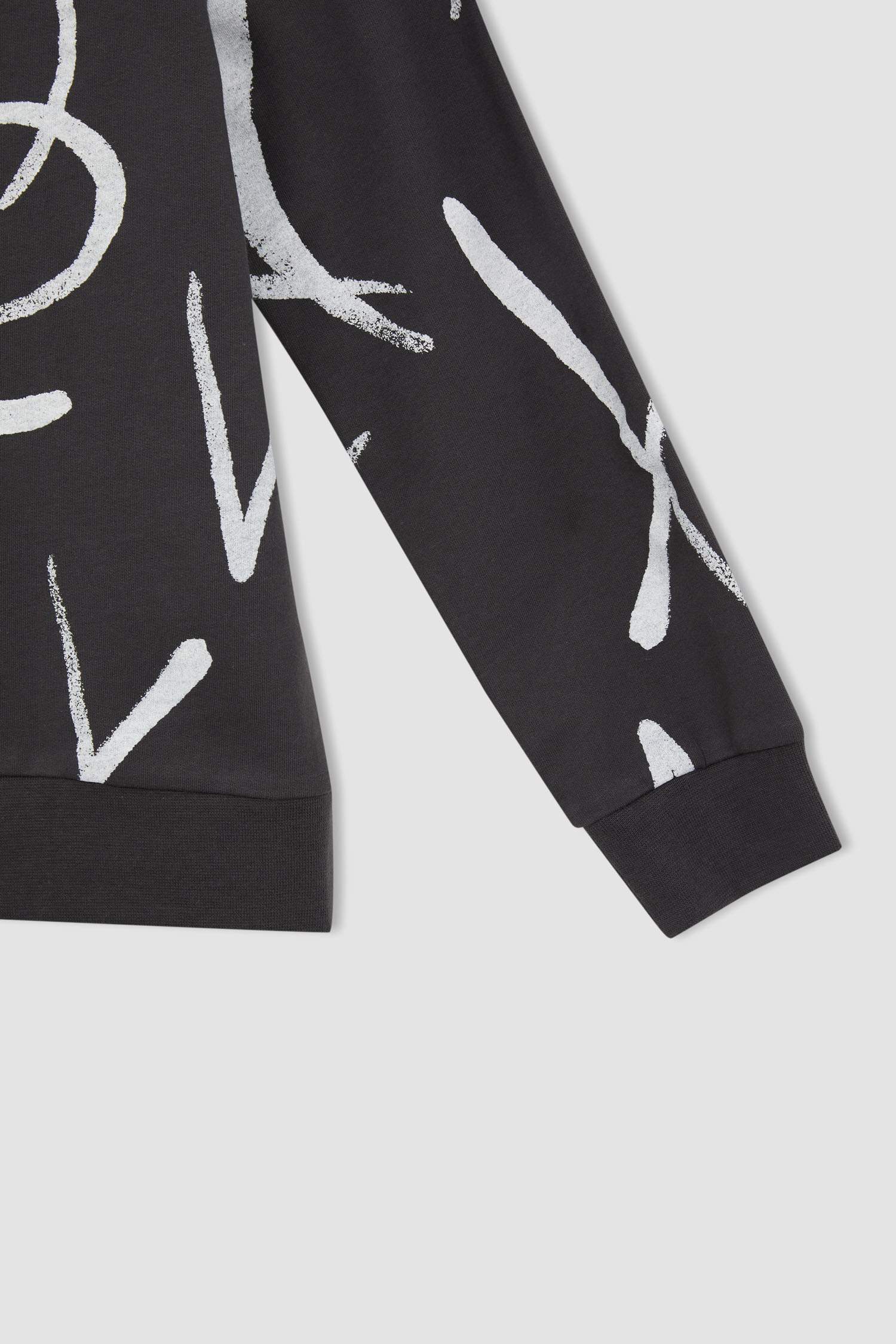 Erkek Çocuk Desenli Bisiklet Yaka 2'li Takım