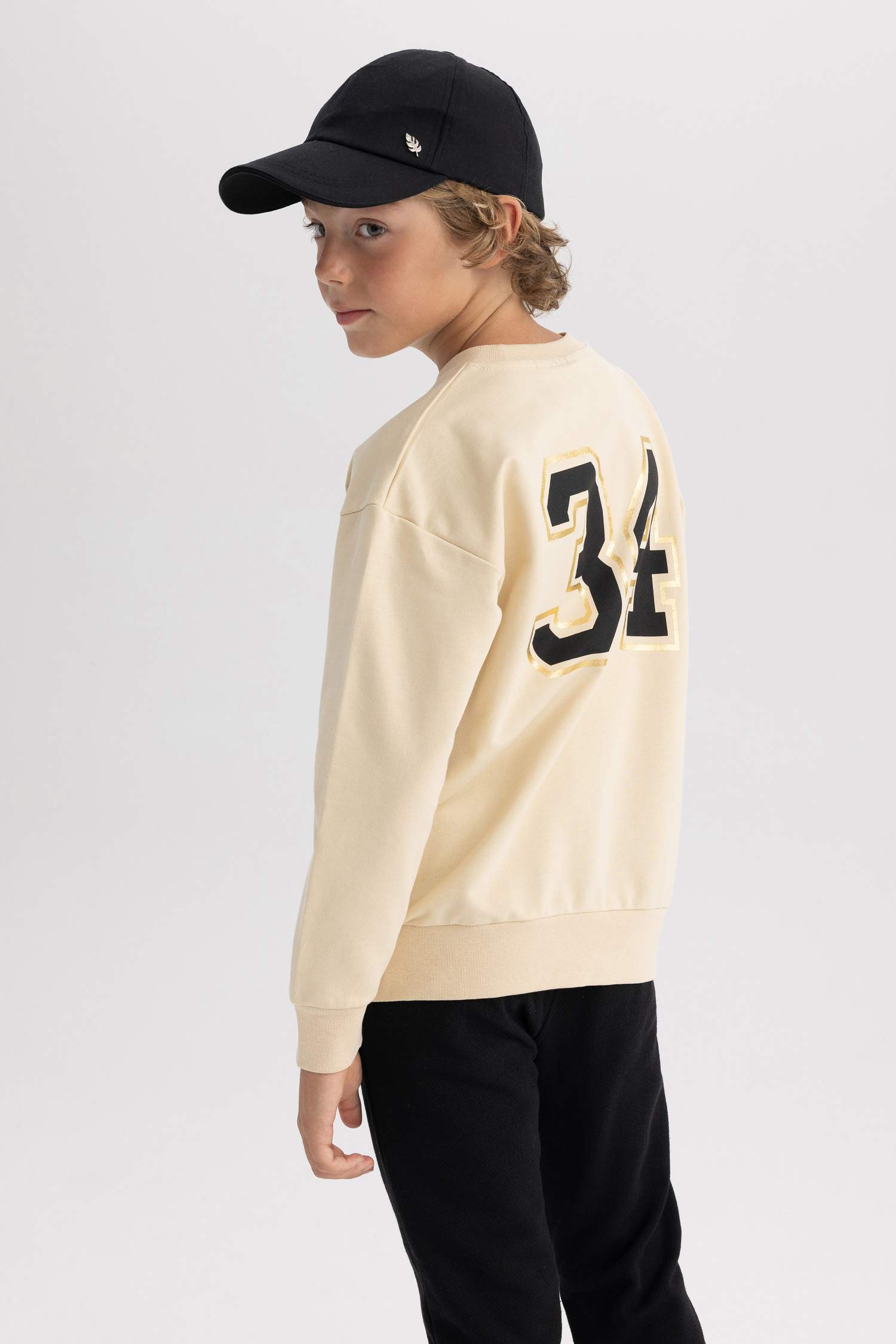 Світшот свободного крою Shaquille O'Neal з тонкої тканини для хлопчиків