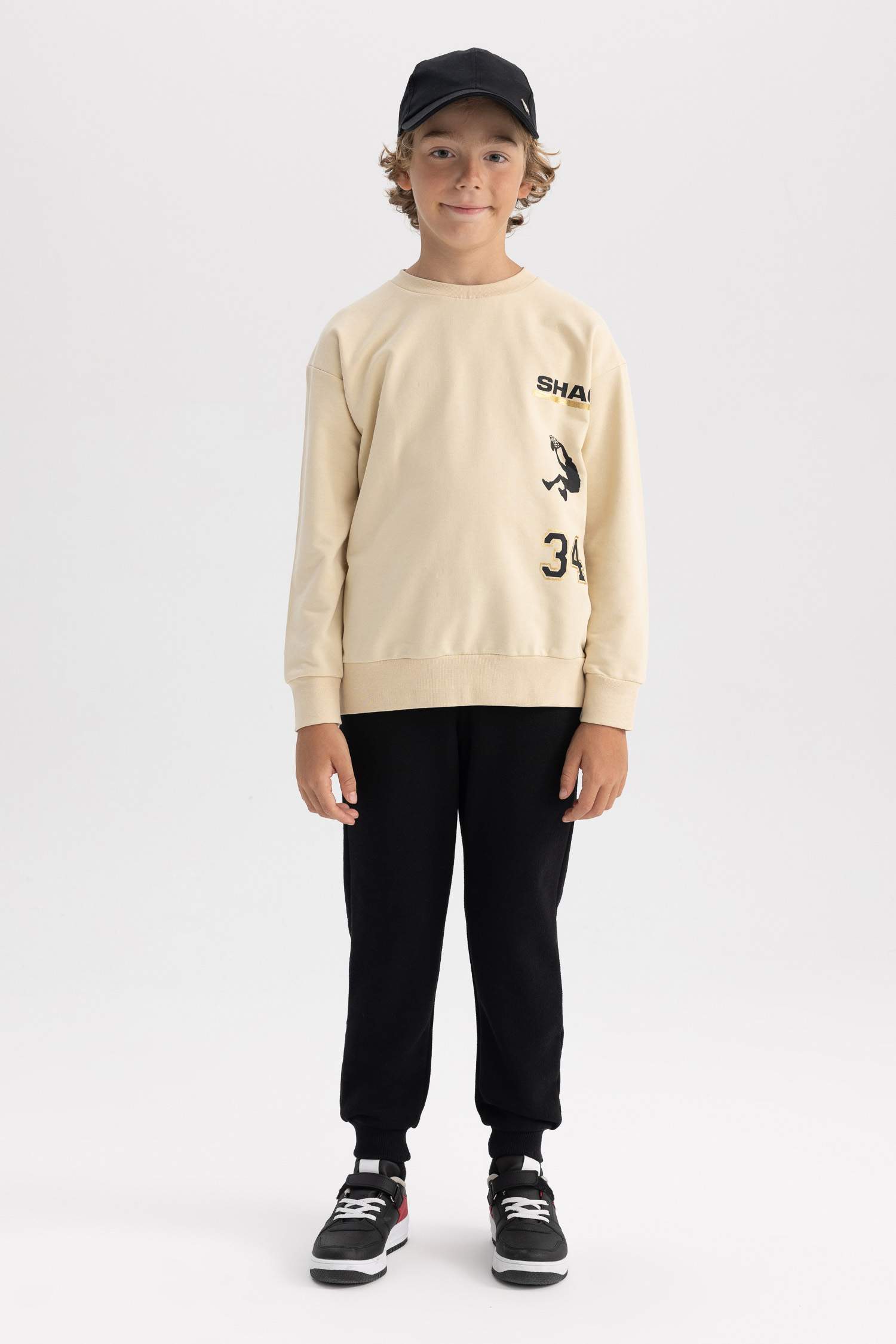 Світшот свободного крою Shaquille O'Neal з тонкої тканини для хлопчиків