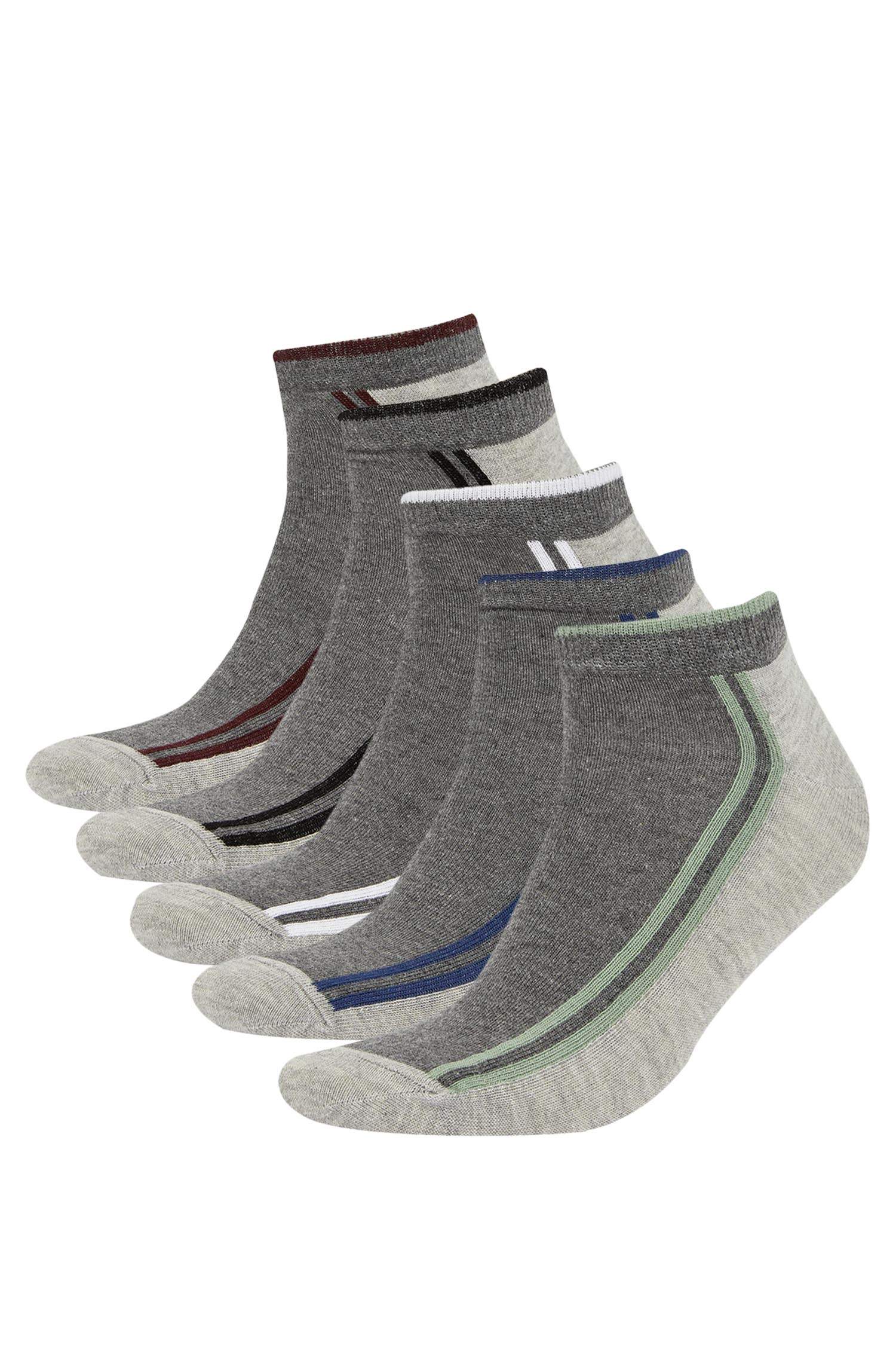 Men's Cotton 5-Pack Short Socks