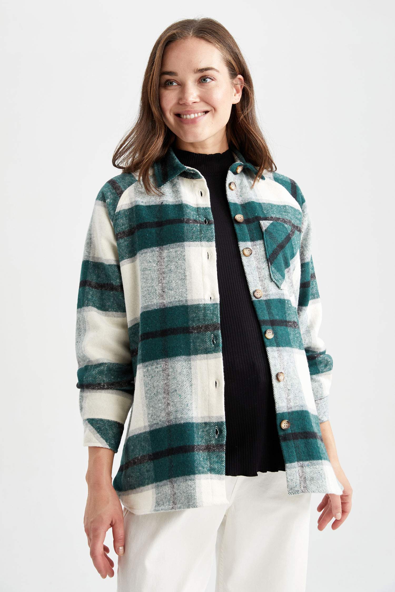 Футболка с длинным рукавом оверсайз для женщин