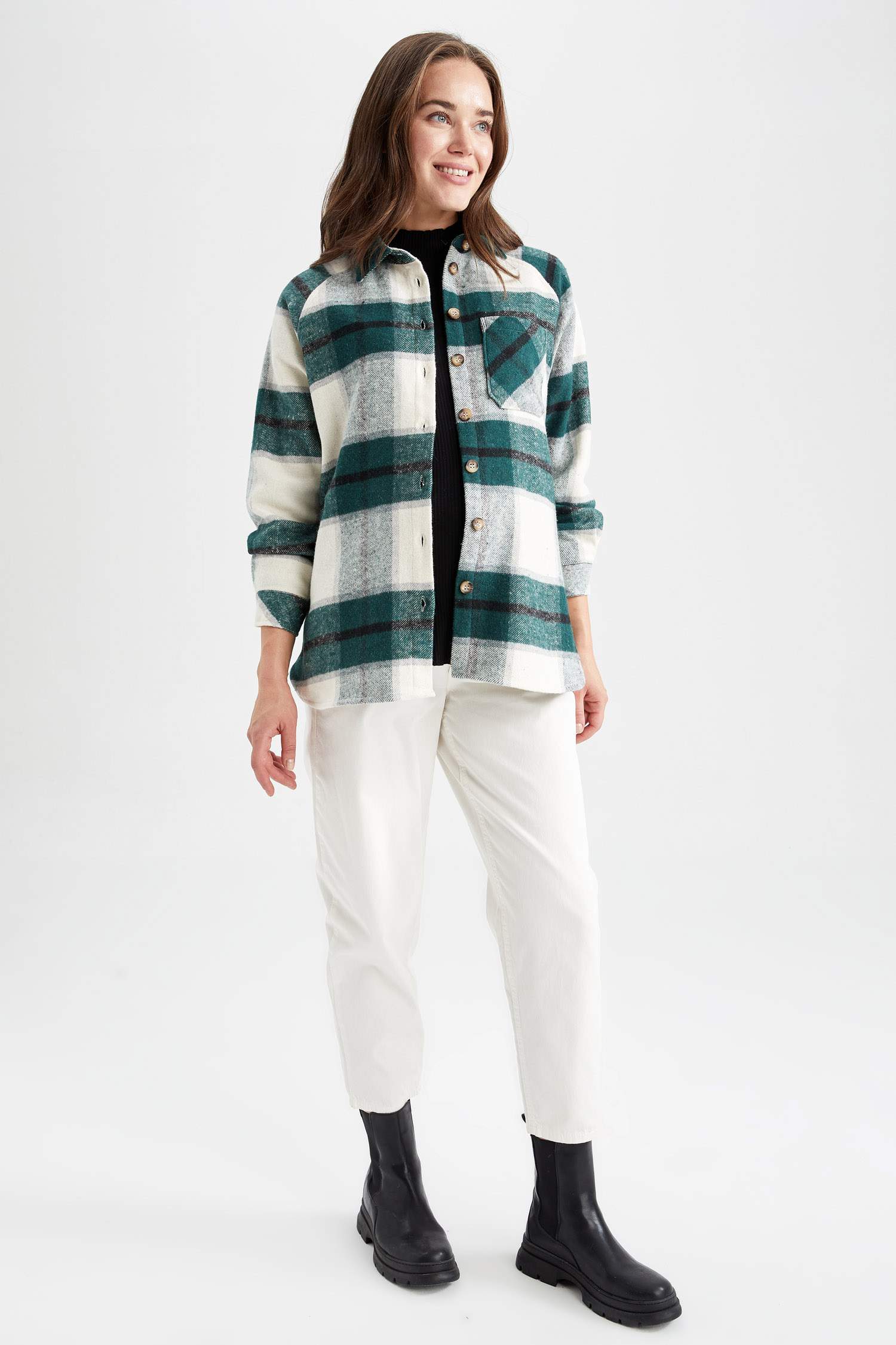 Футболка с длинным рукавом оверсайз для женщин