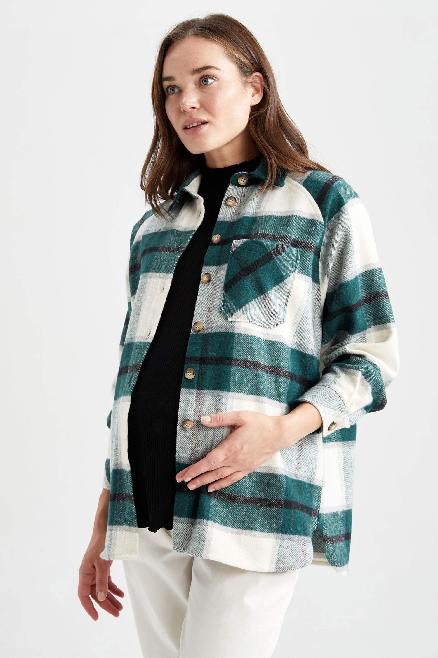 Футболка с длинным рукавом оверсайз для женщин