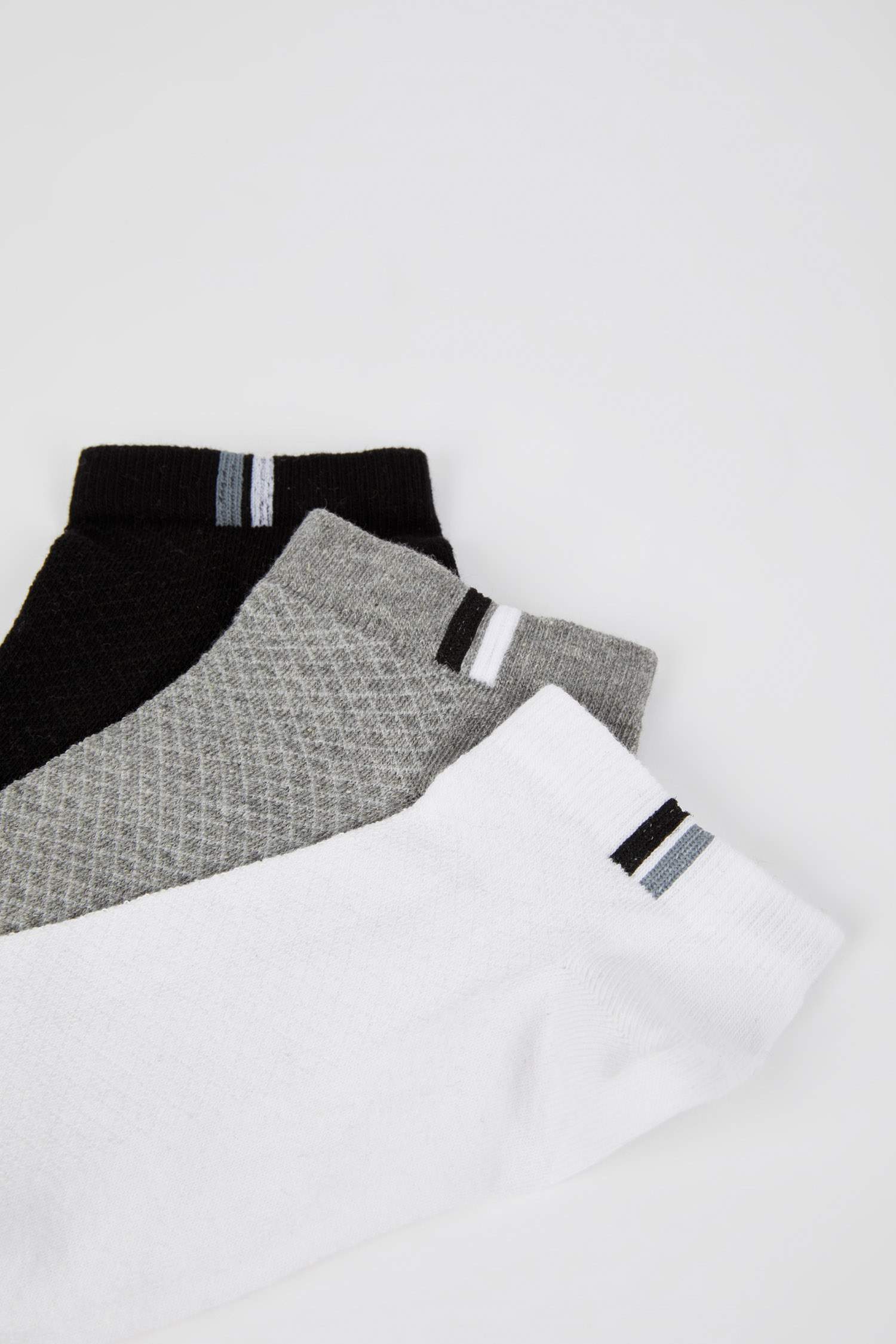 Men's Cotton 3 Pack Short Socks