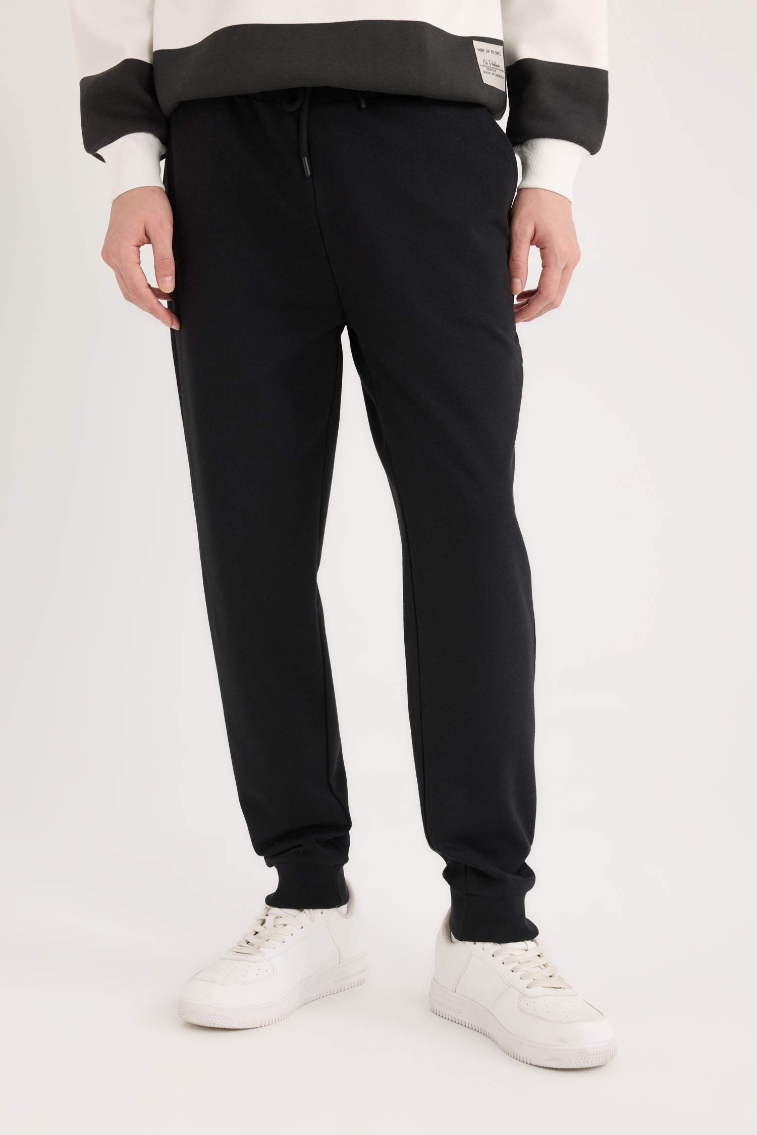 Regular Fit Cepli Beli Bağcıklı Pijama Altı