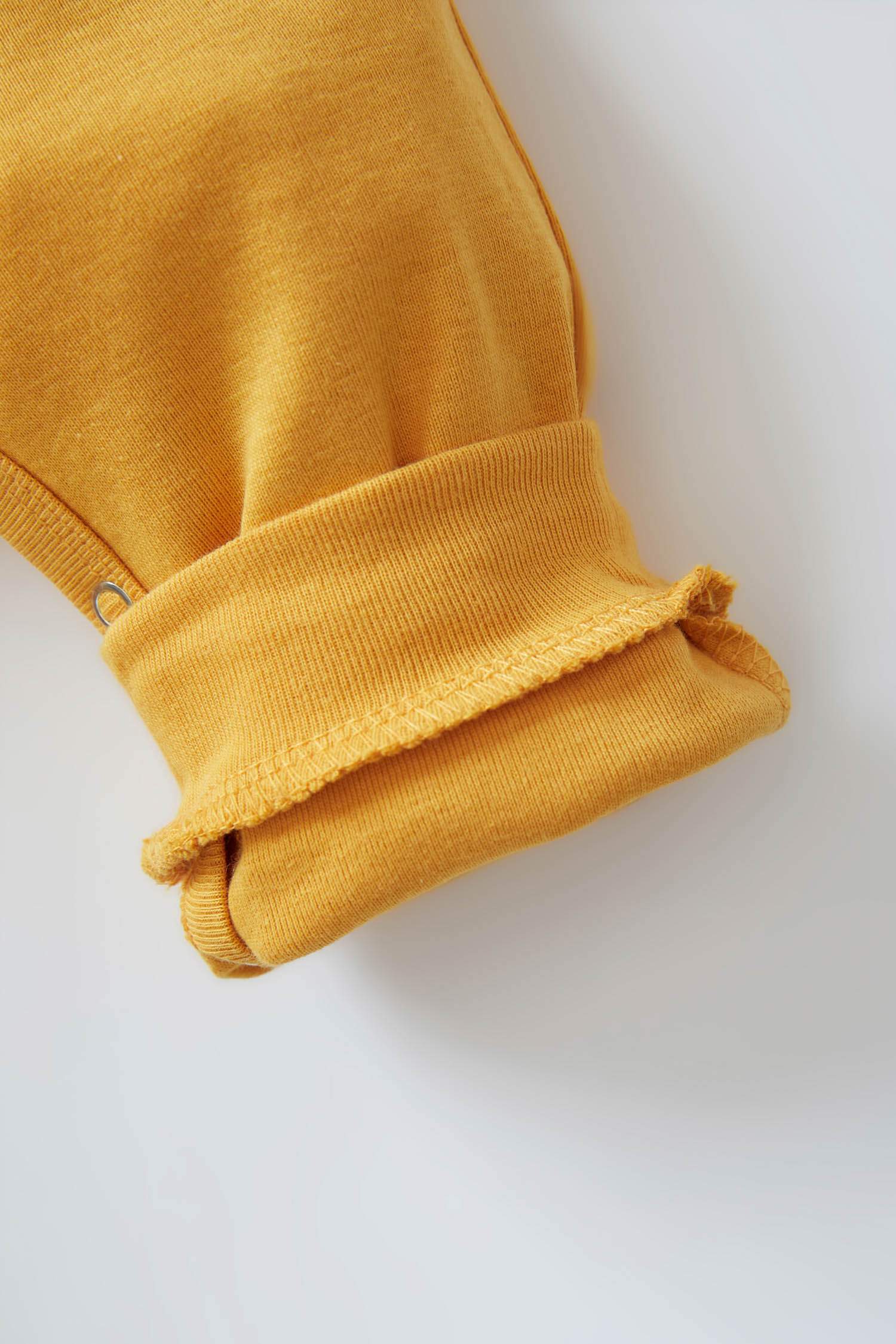 أفرول ولادي بيبي قطني بأكمام قصيرة مطبوع بصورة الأسد