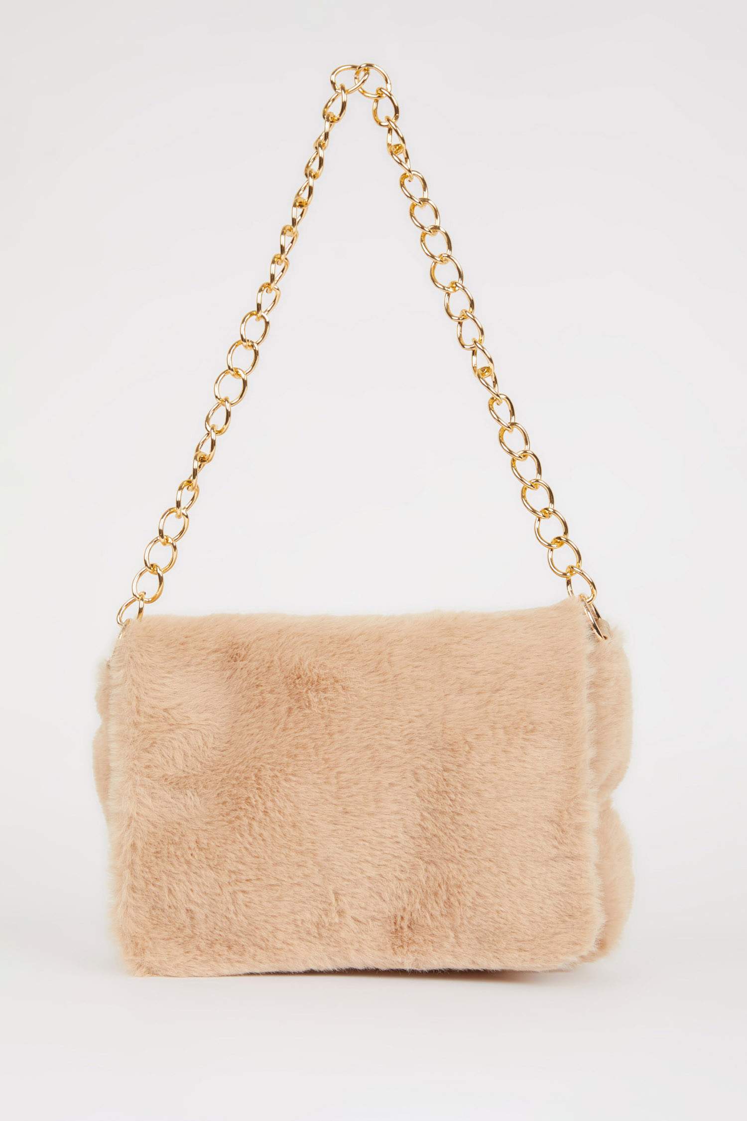 Women Plush Chain Shoulder Bag