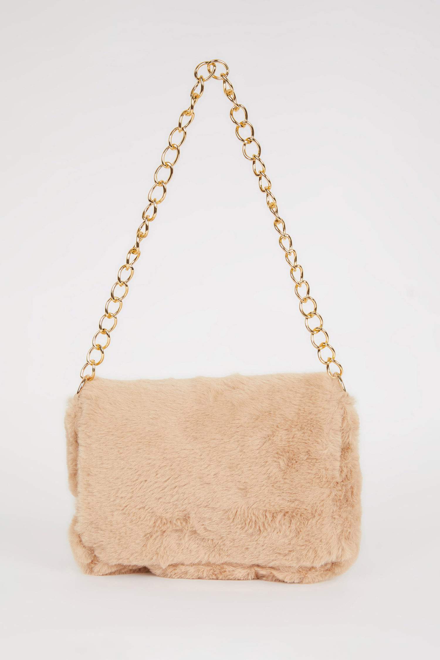 Women Plush Chain Shoulder Bag