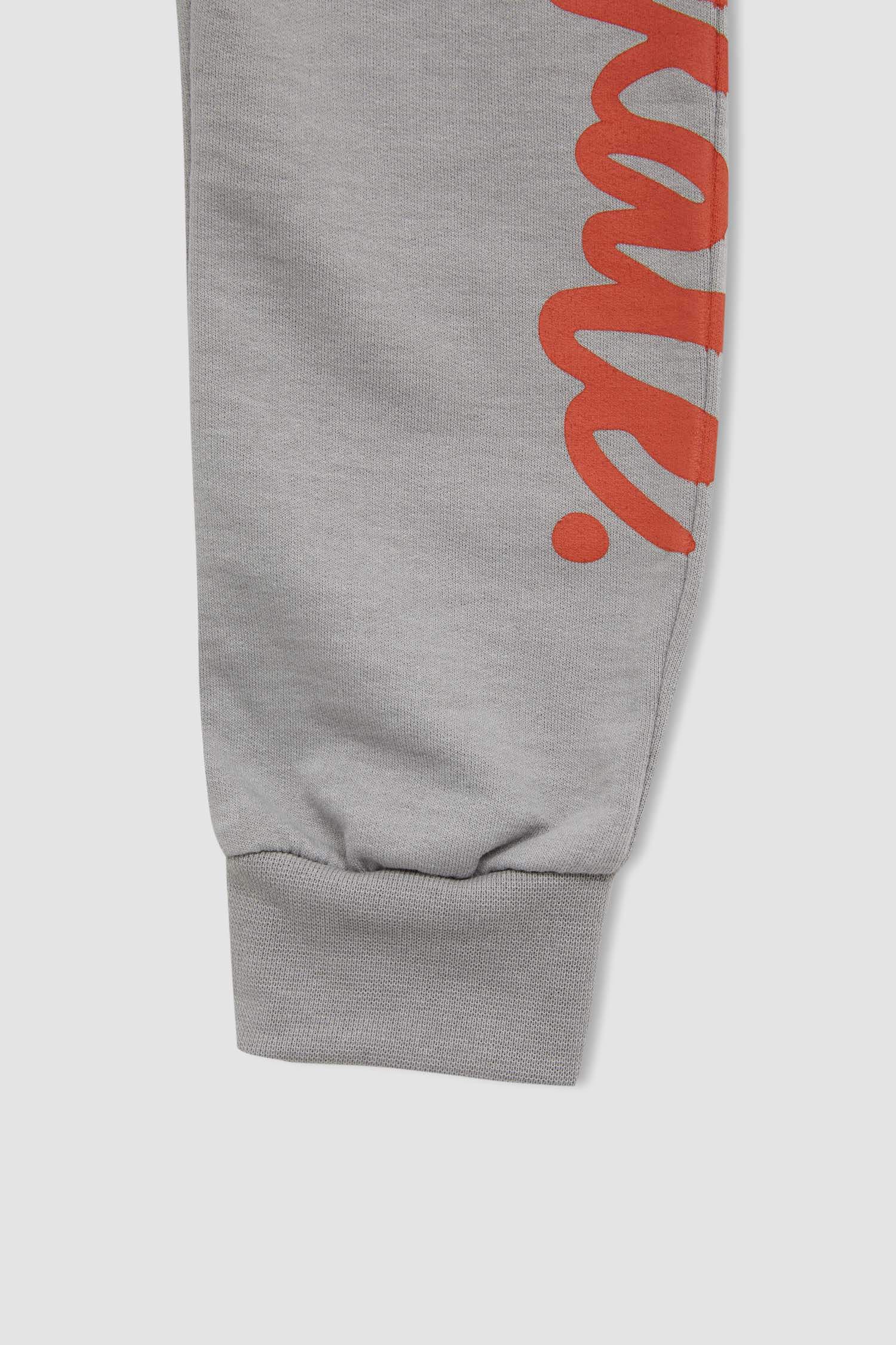 Bas de survêtement coupe slim avec slogan imprimé pour garçon