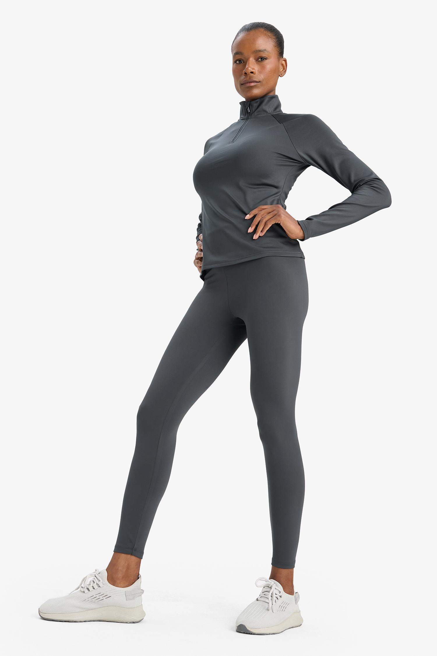 DeFactoFit High Waist Soft Fluffy Basic Leggings