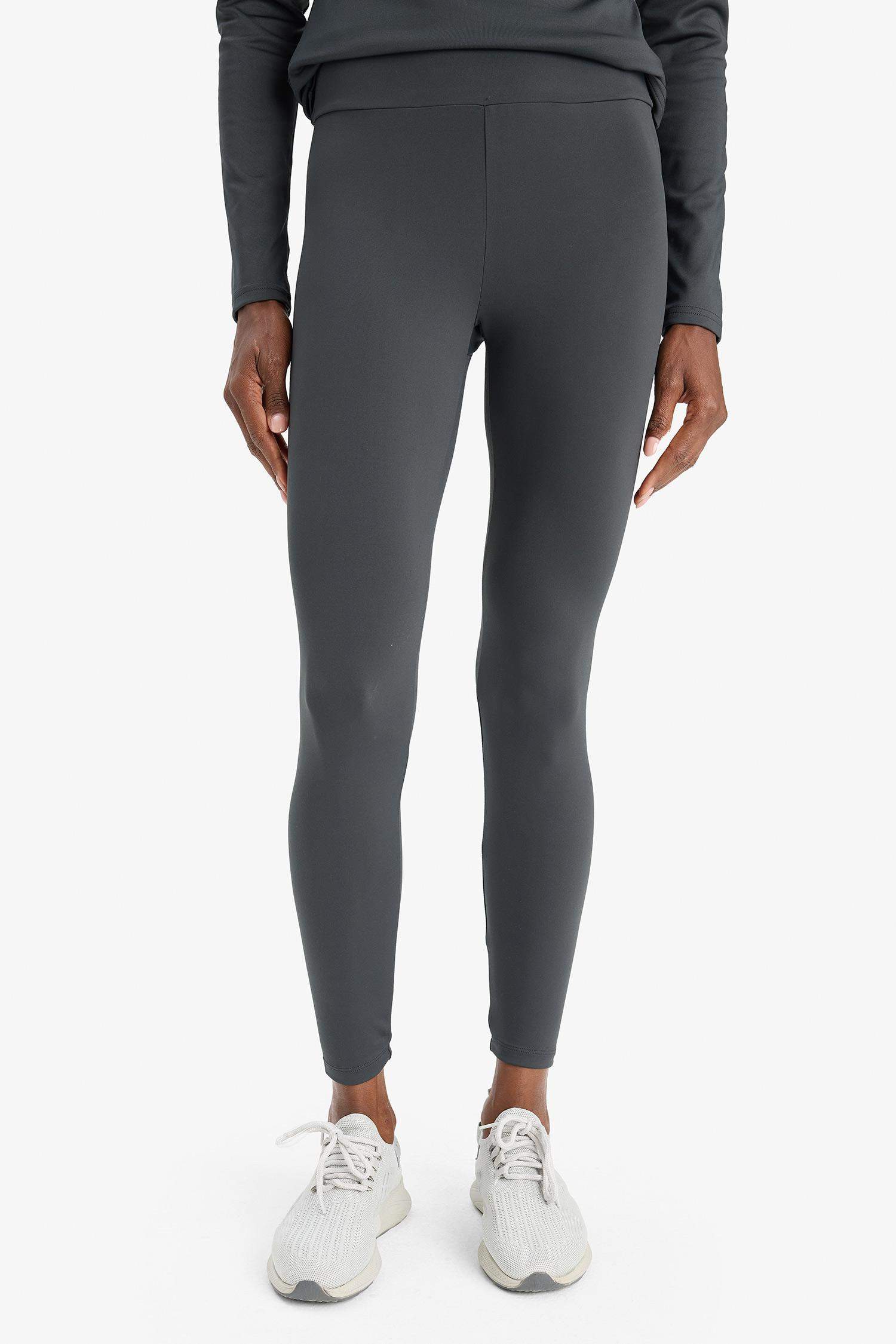 DeFactoFit High Waist Soft Fluffy Basic Leggings