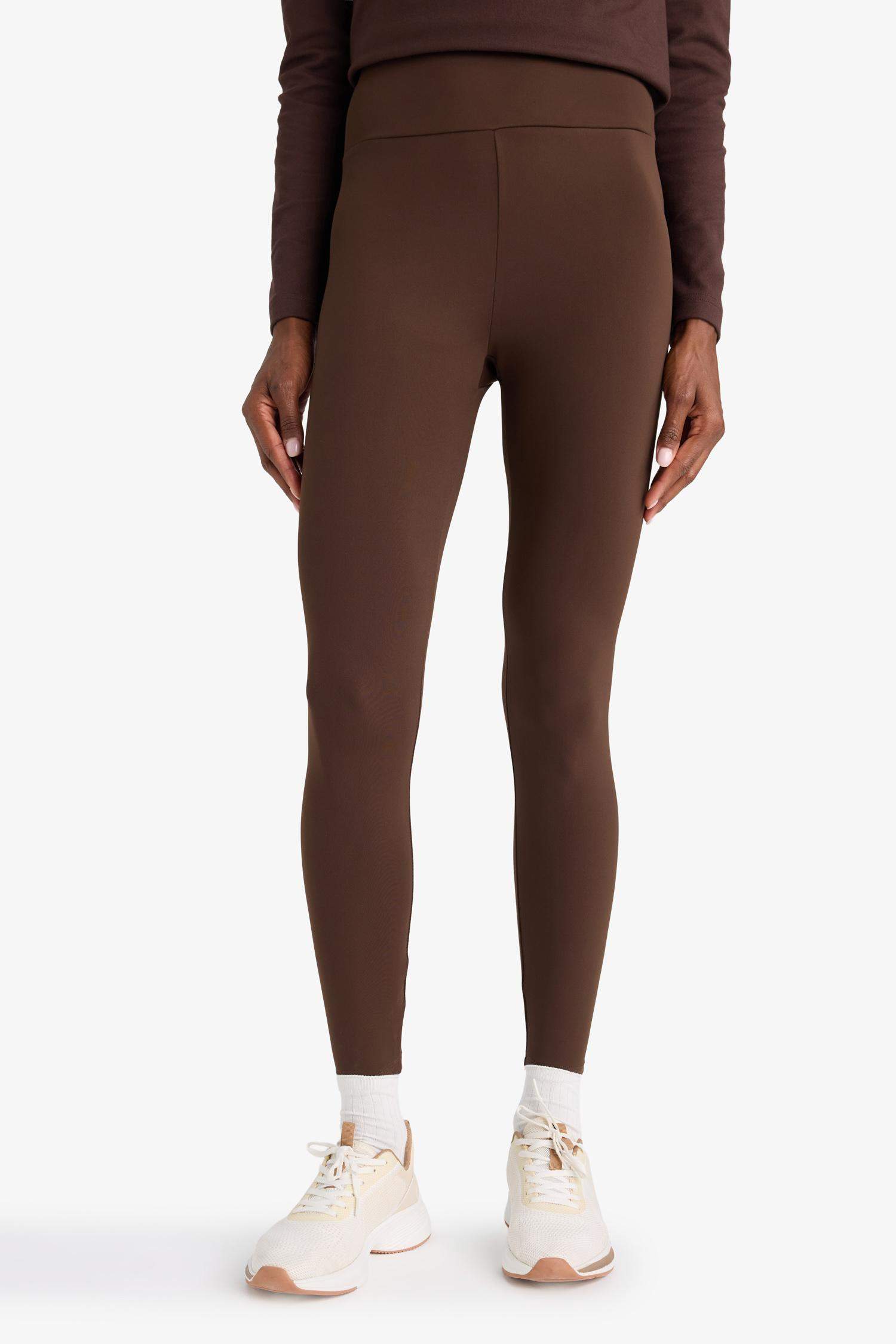 DeFactoFit High Waist Soft Fluffy Basic Leggings