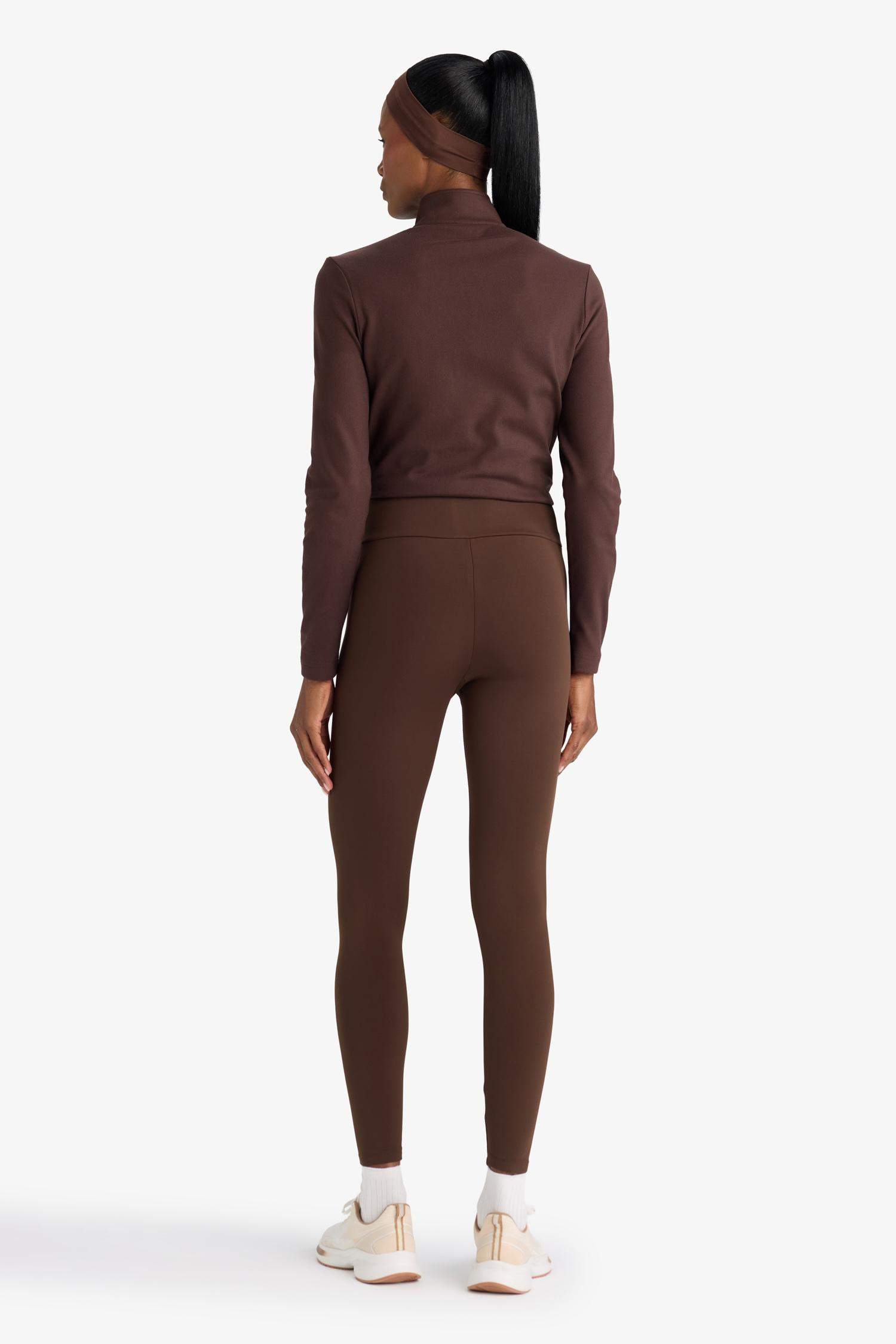 DeFactoFit High Waist Soft Fluffy Basic Leggings