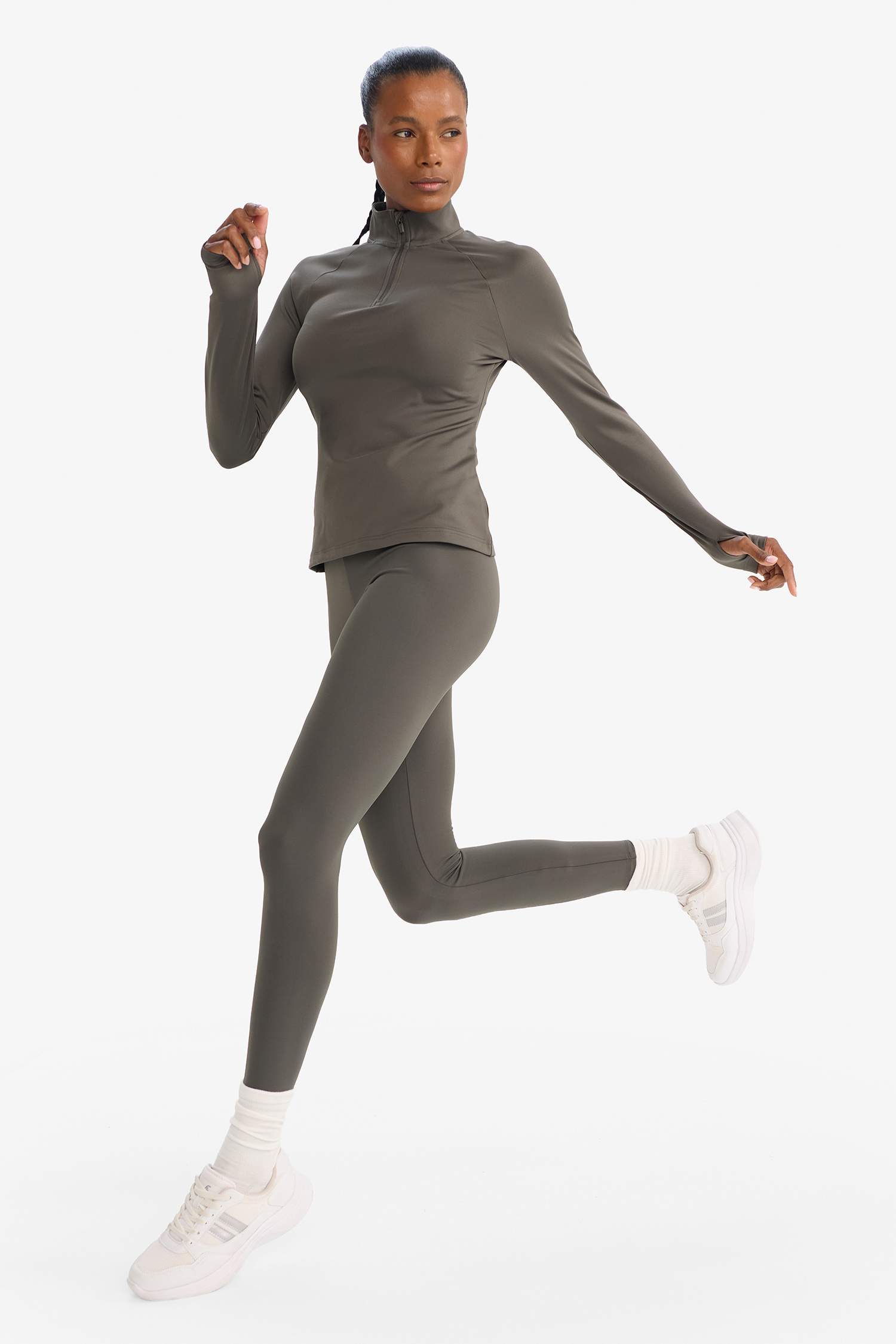 بنطلون ستريج رياضي ببطانة ناعمة