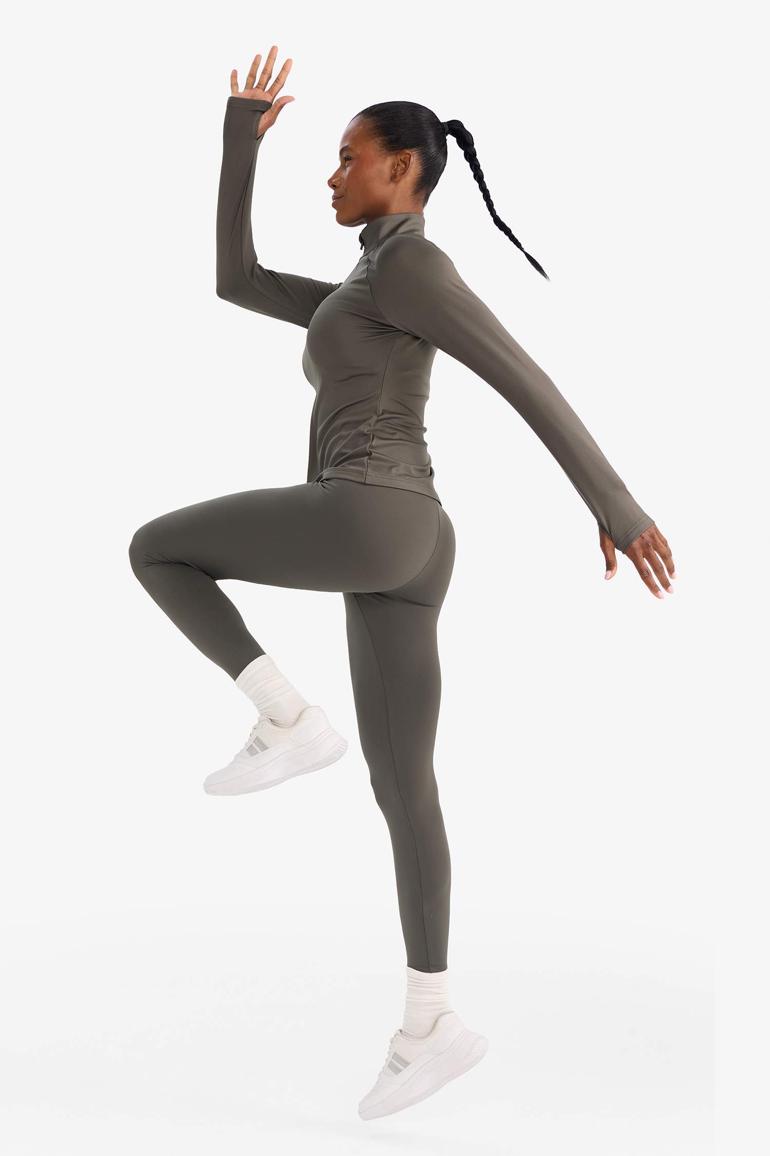 بنطلون ستريج رياضي ببطانة ناعمة