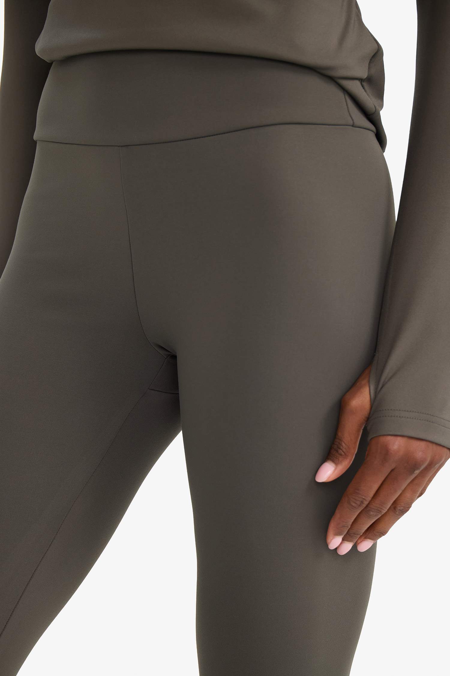 بنطلون ستريج رياضي ببطانة ناعمة