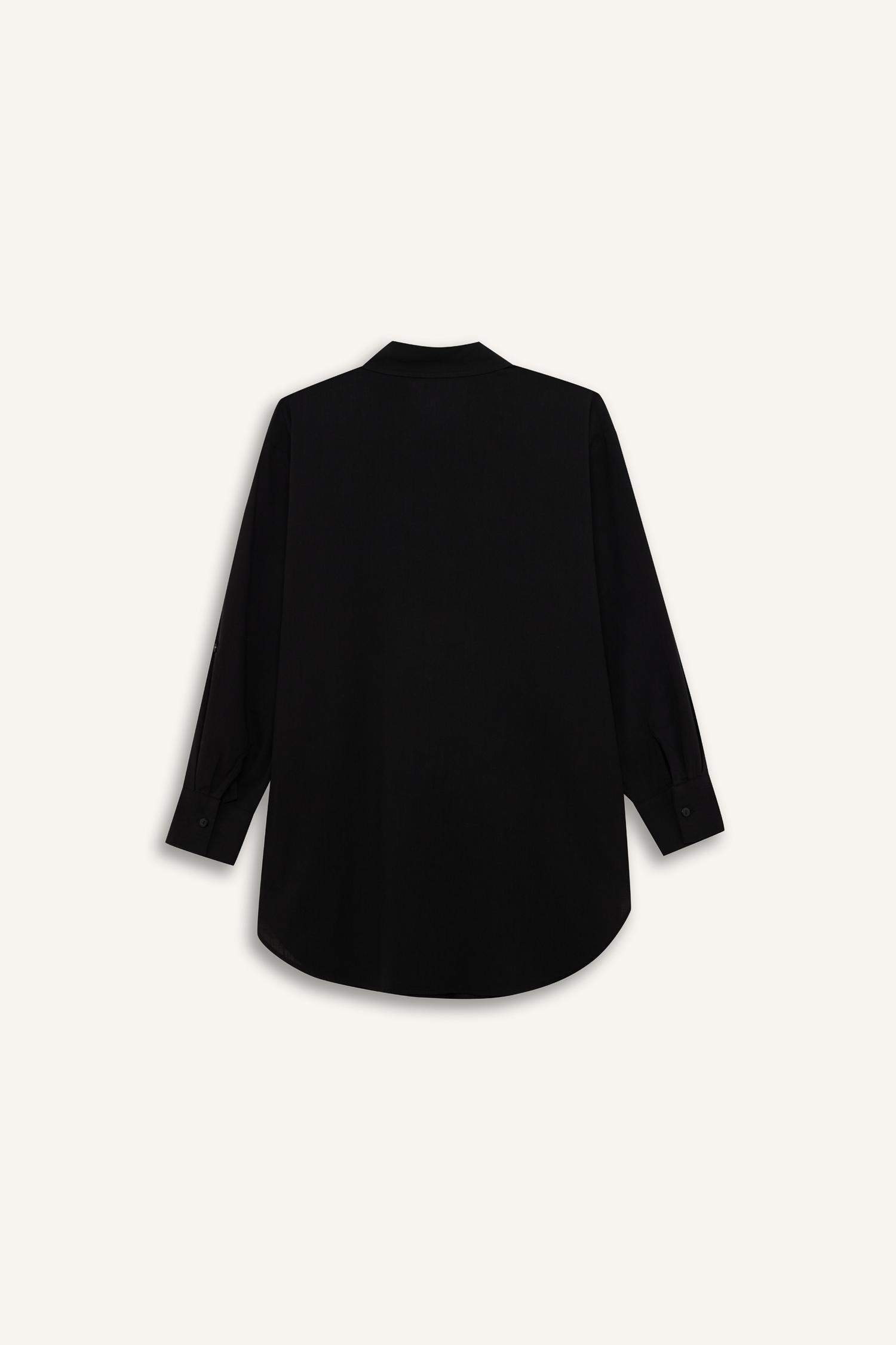 Fall in Love Regular Fit Beach Shirt