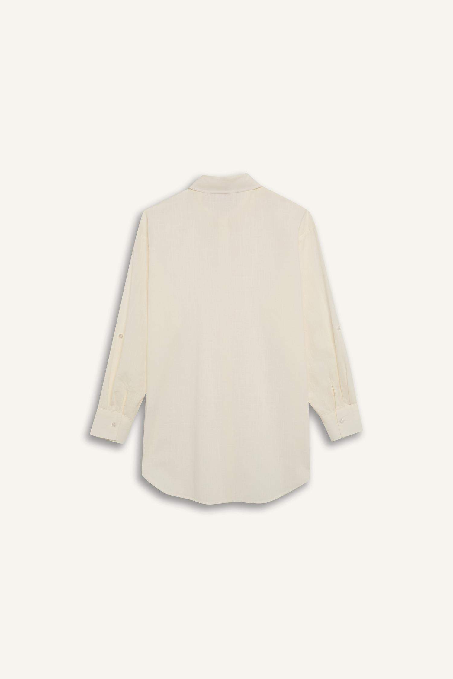 Fall in Love Regular Fit Beach Shirt