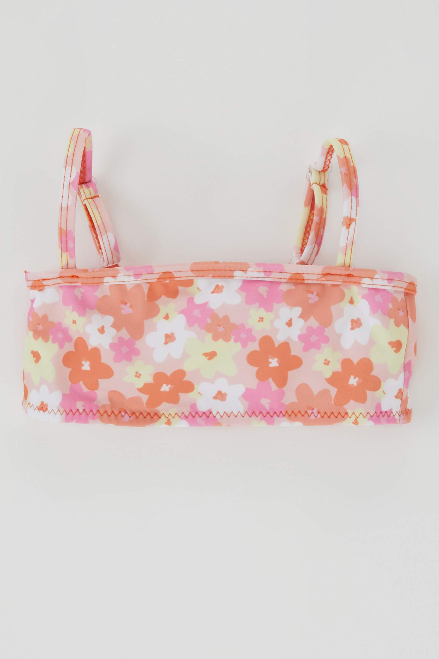 سيت بيكيني فلورال بقصة عادية - قطعتين