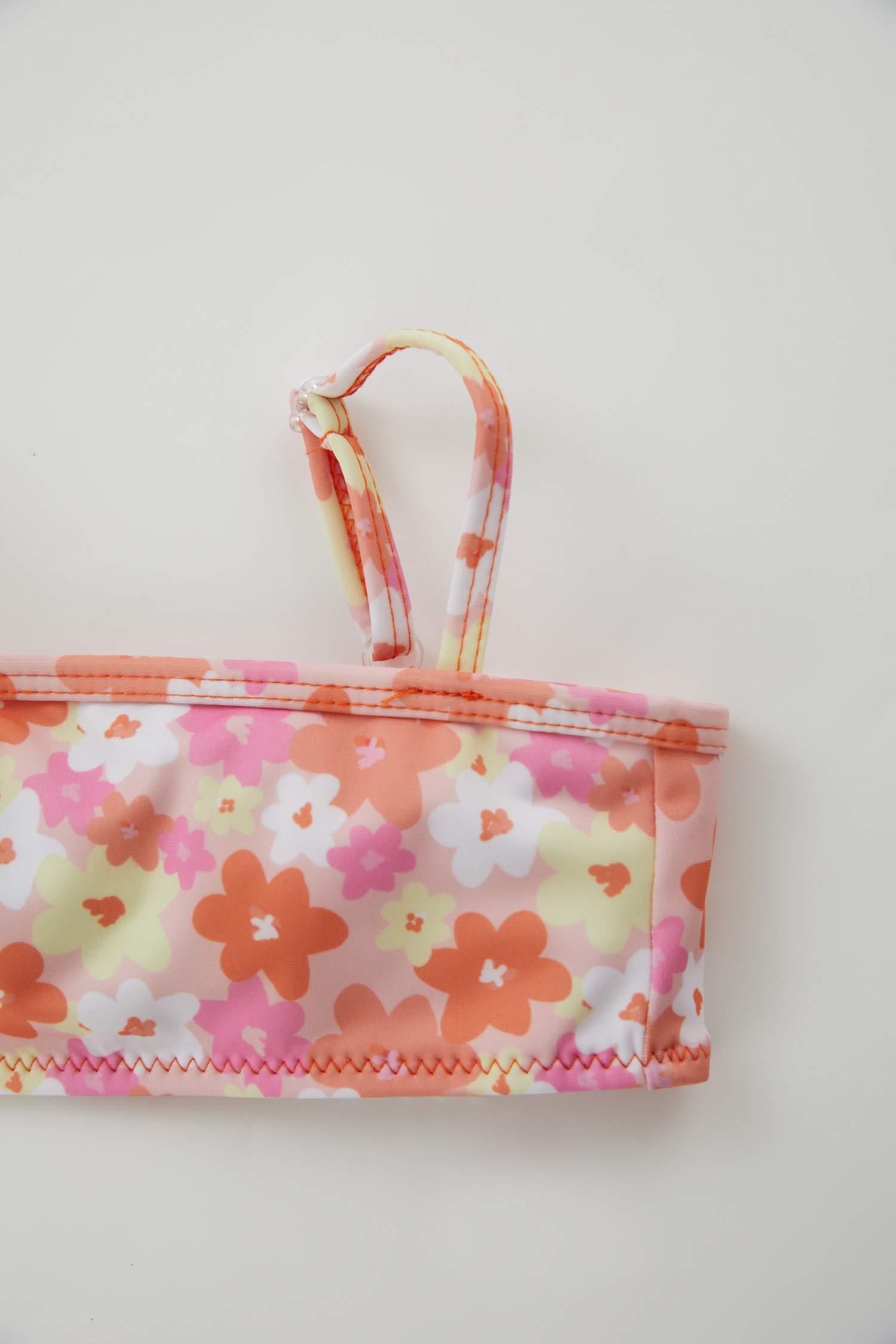 سيت بيكيني فلورال بقصة عادية - قطعتين