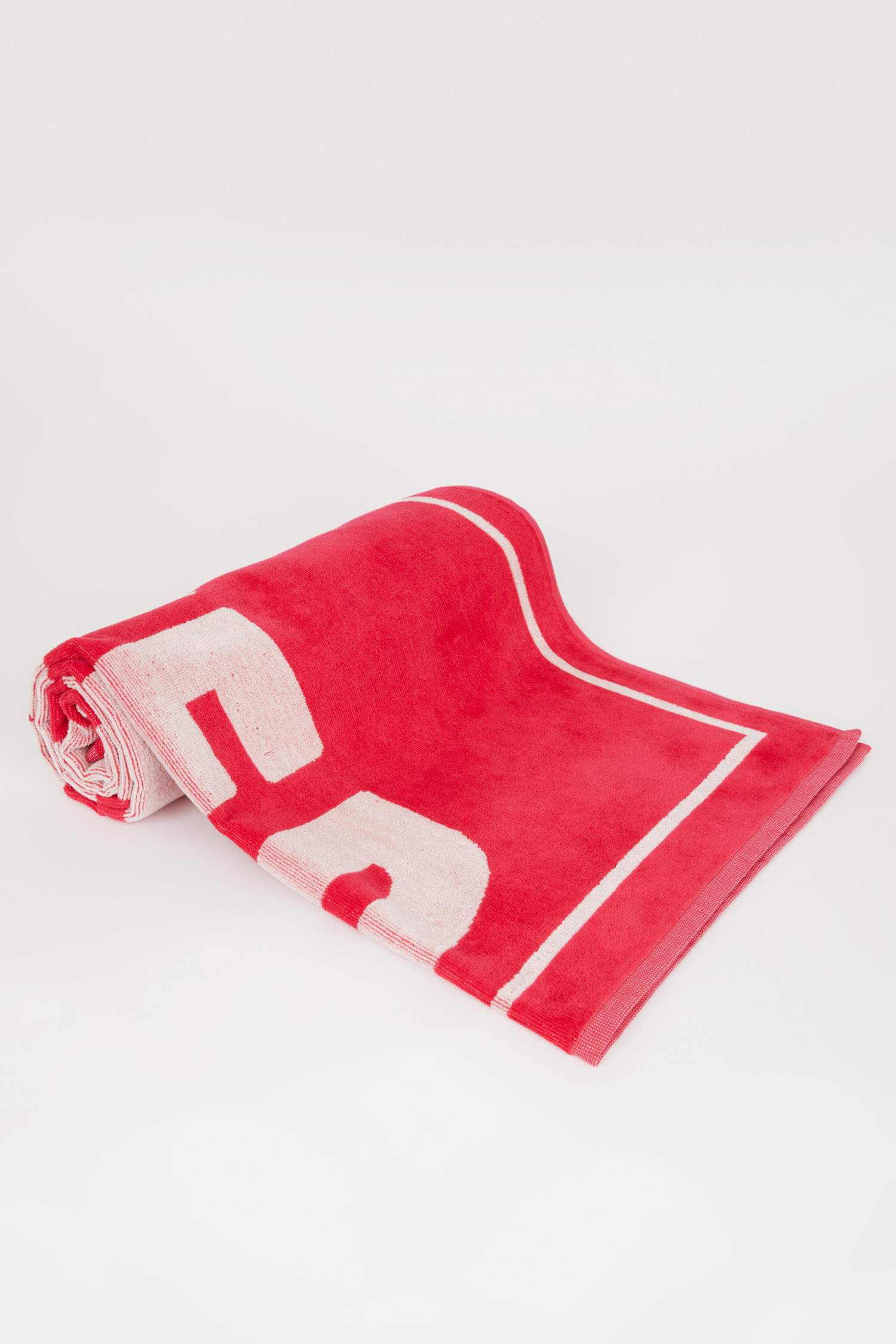 Woman Printed Cotton Beach Towel