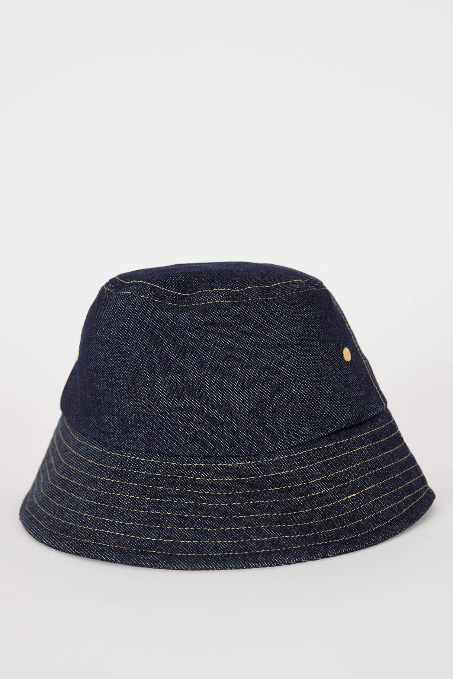 Defacto Erkek Jean Bucket Şapka. 1