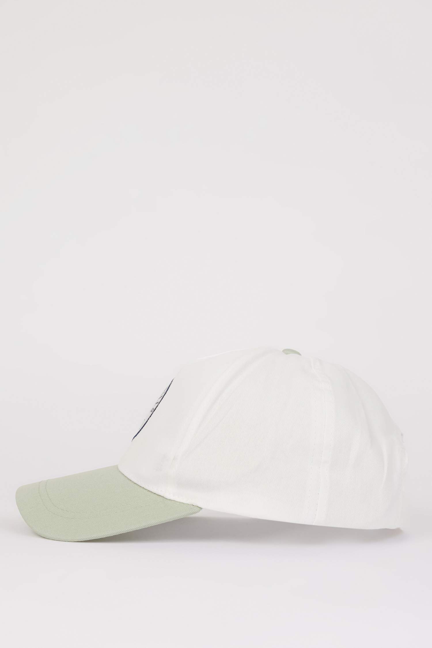 Casquette en coton à blocs de couleur pour homme