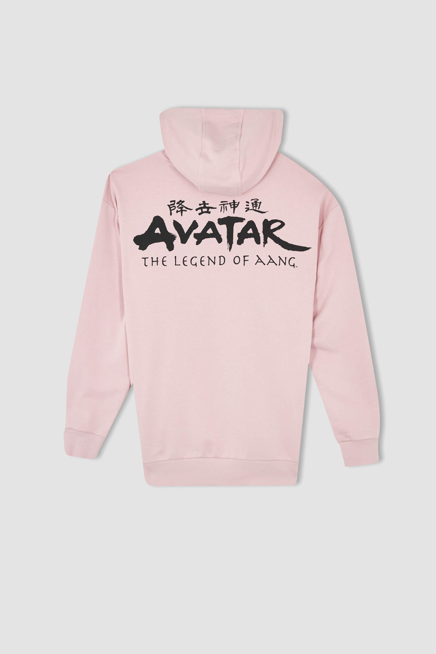 Defacto Coool Avatar The Last Airbender Oversize Fit Kapüşonlu Sweatshirt. 4