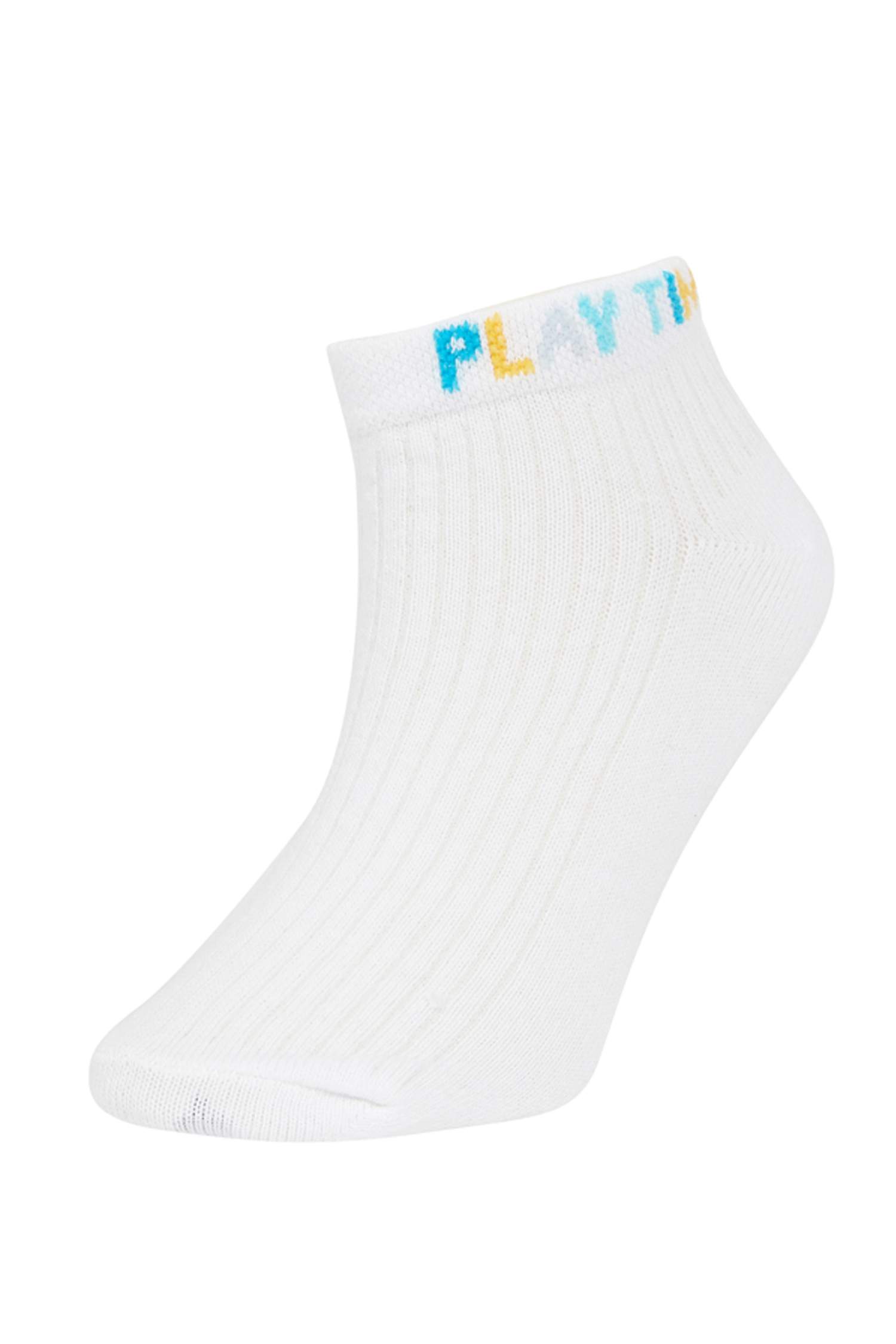 Boys Cotton 5 Pack Short Socks