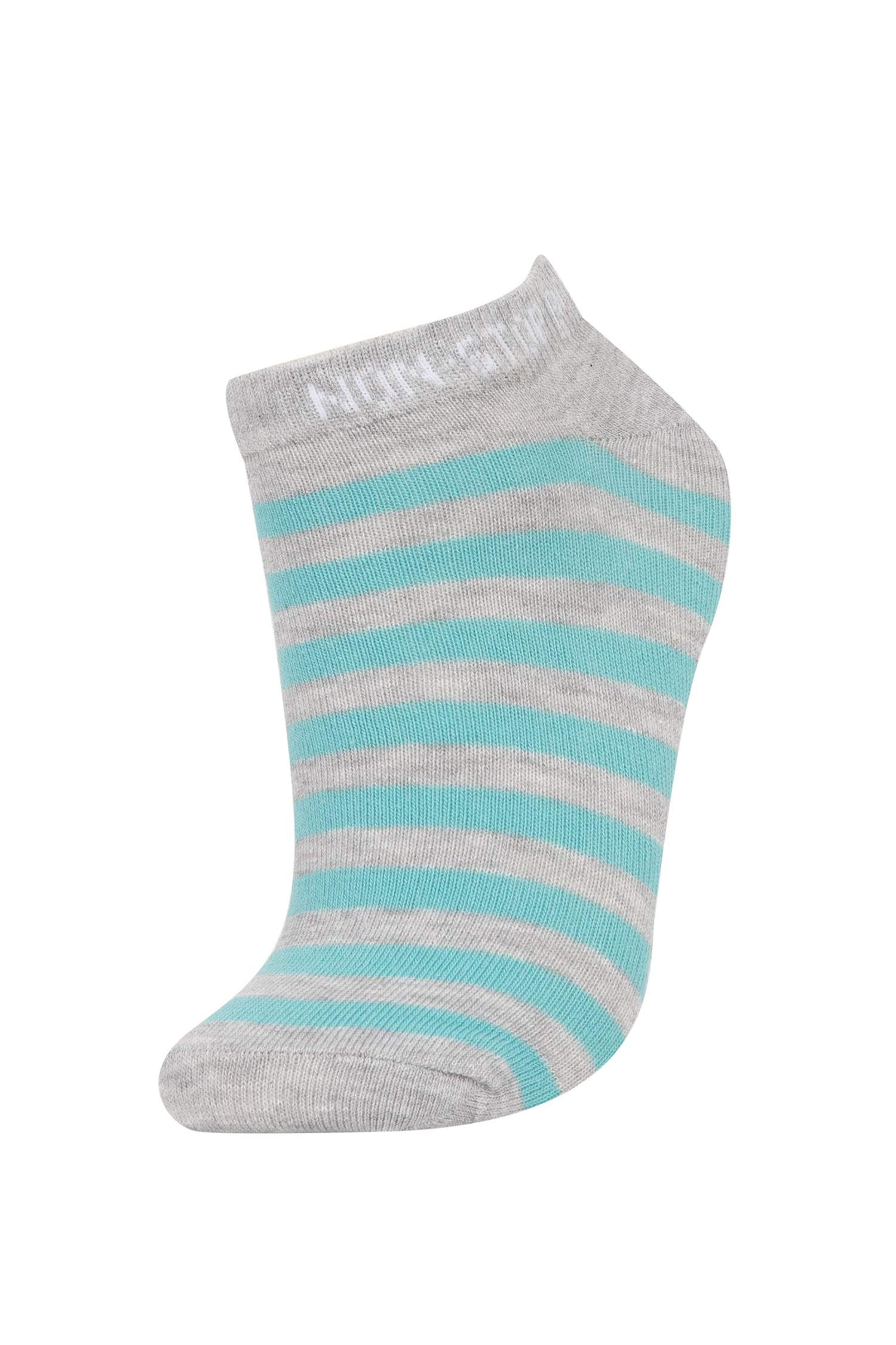 Erkek Çocuk 7'li Pamuklu Patik Çorap