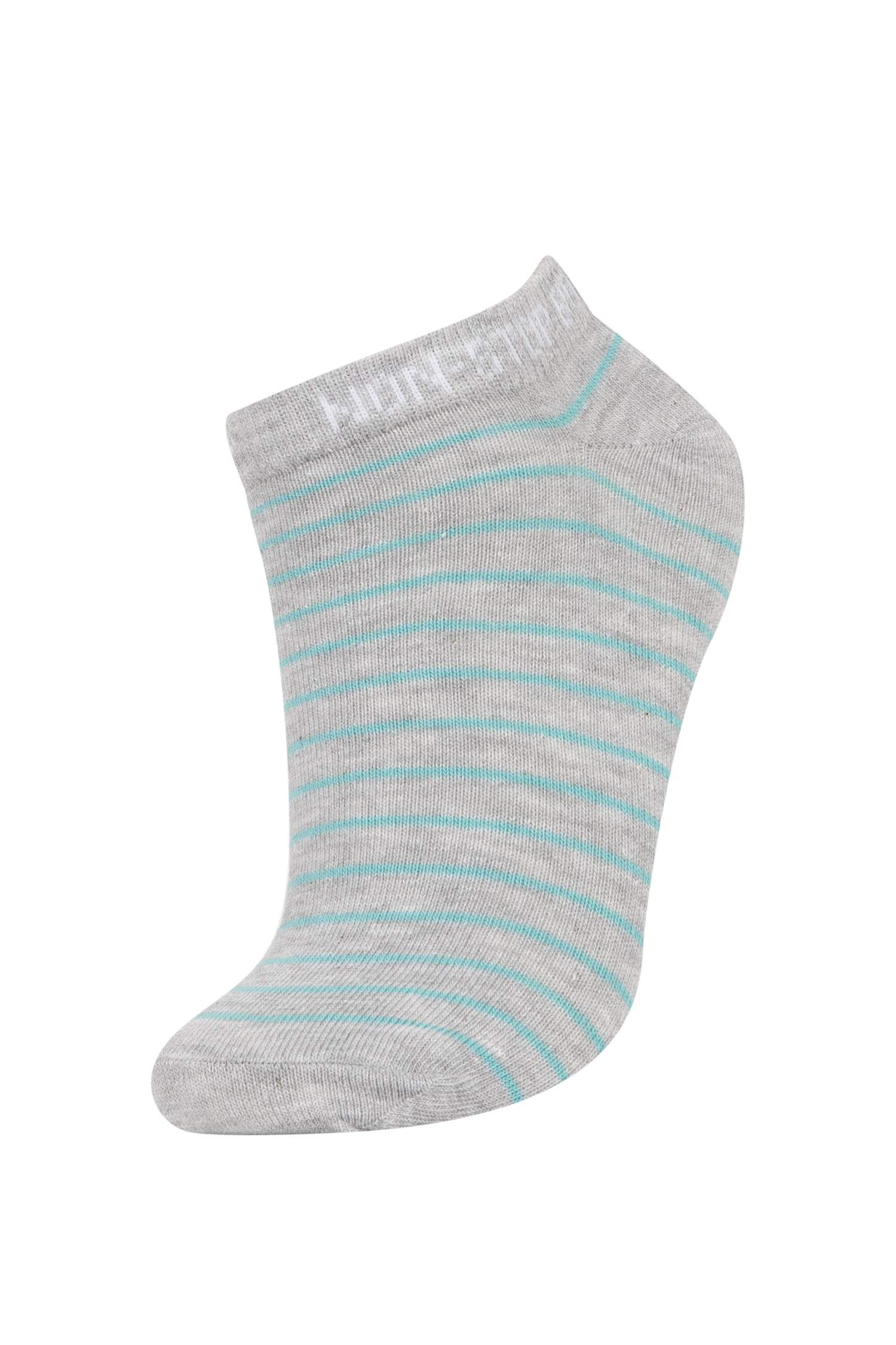 Erkek Çocuk 7'li Pamuklu Patik Çorap