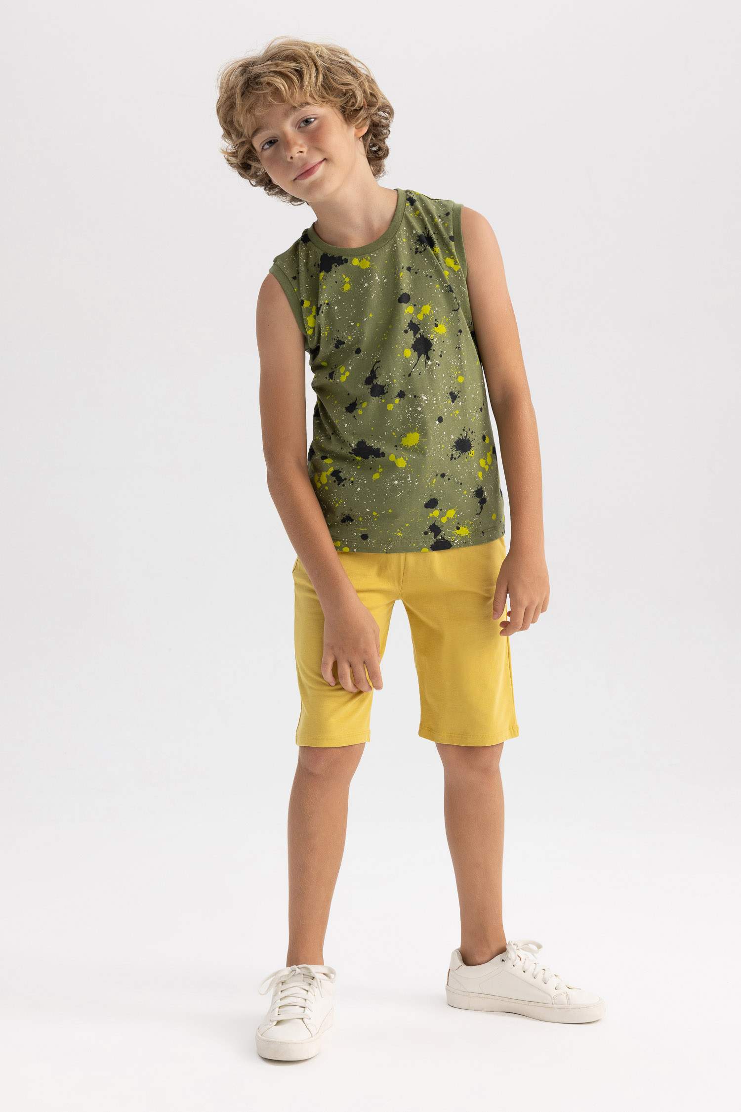 Yellow Boys & Teens Shorts 2403403 | DeFacto