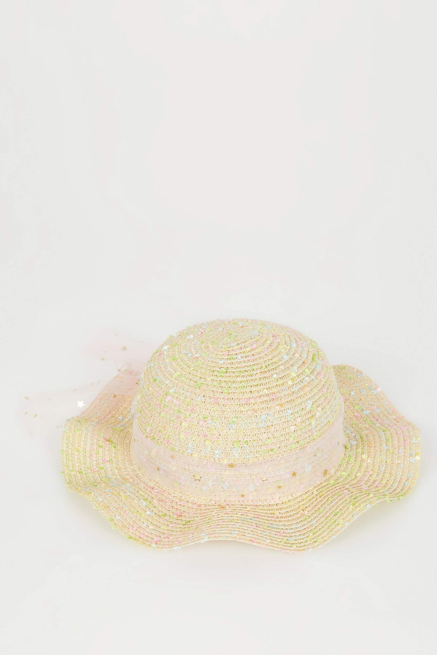 Girl Embroidered Straw Hat