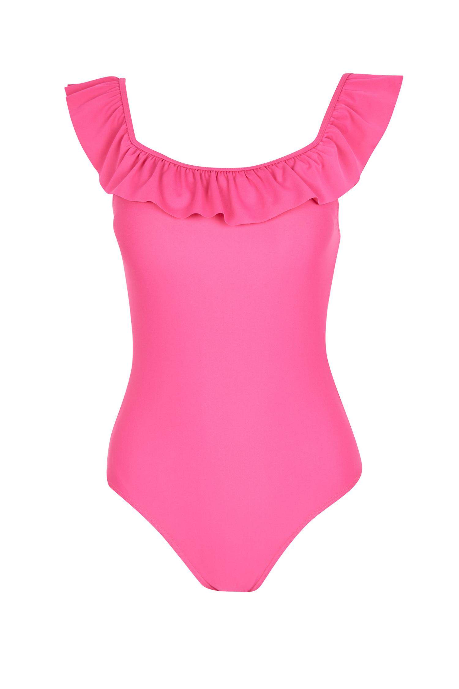 Pink WOMAN Fall In Love Regular Fit Swimwear 2394380 | DeFacto