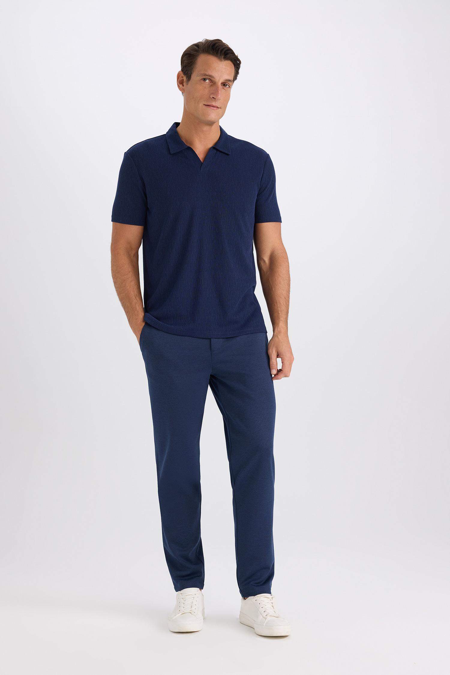 Slim Fit Short Sleeve Polo T-Shirt