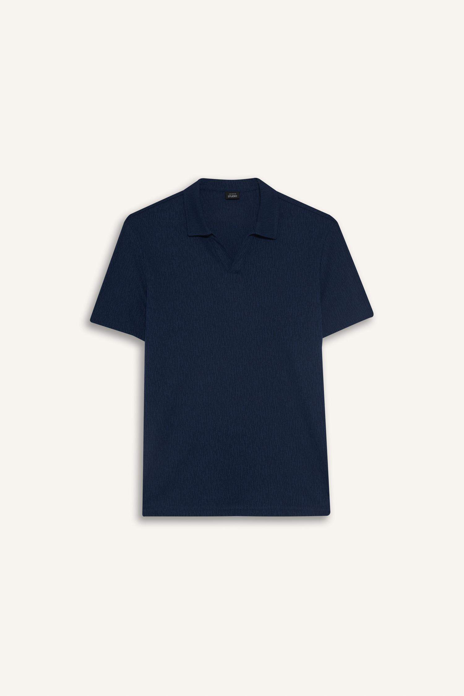 Slim Fit Short Sleeve Polo T-Shirt