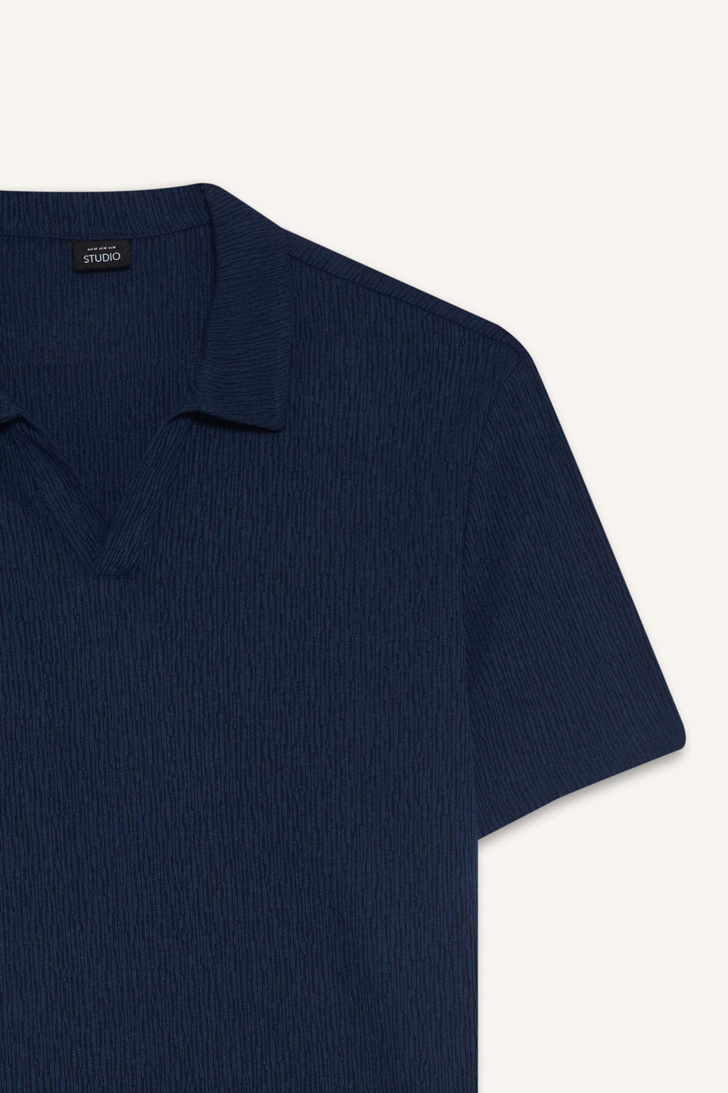 Slim Fit Short Sleeve Polo T-Shirt