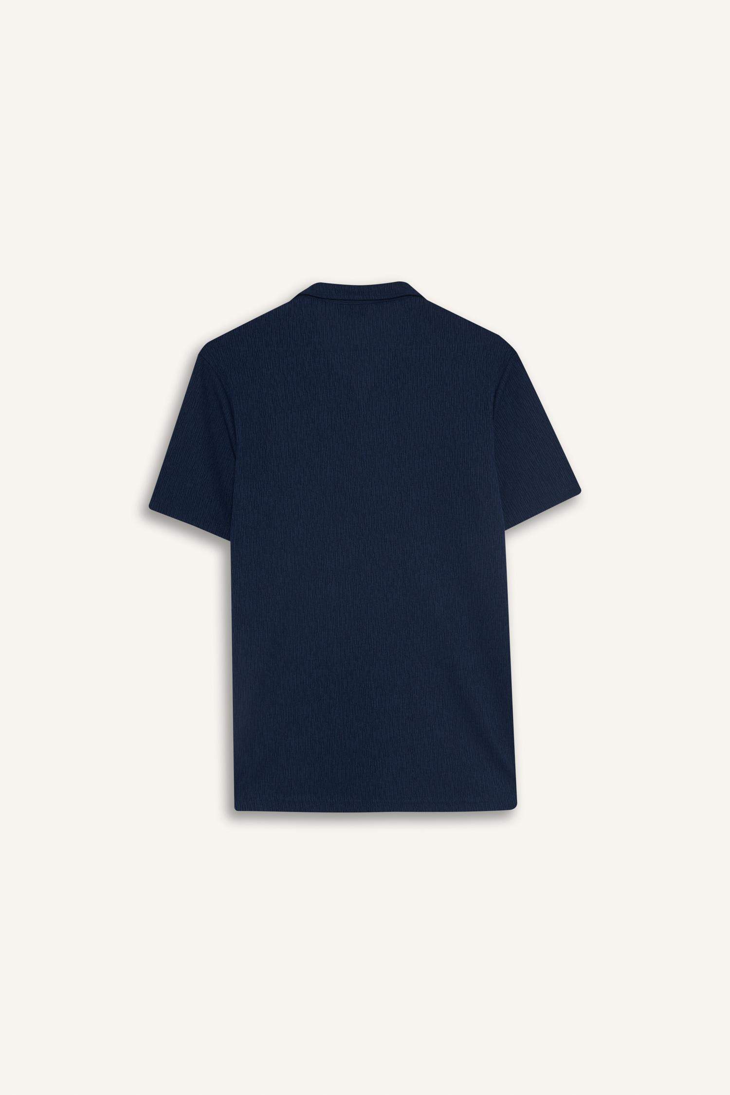 Slim Fit Short Sleeve Polo T-Shirt