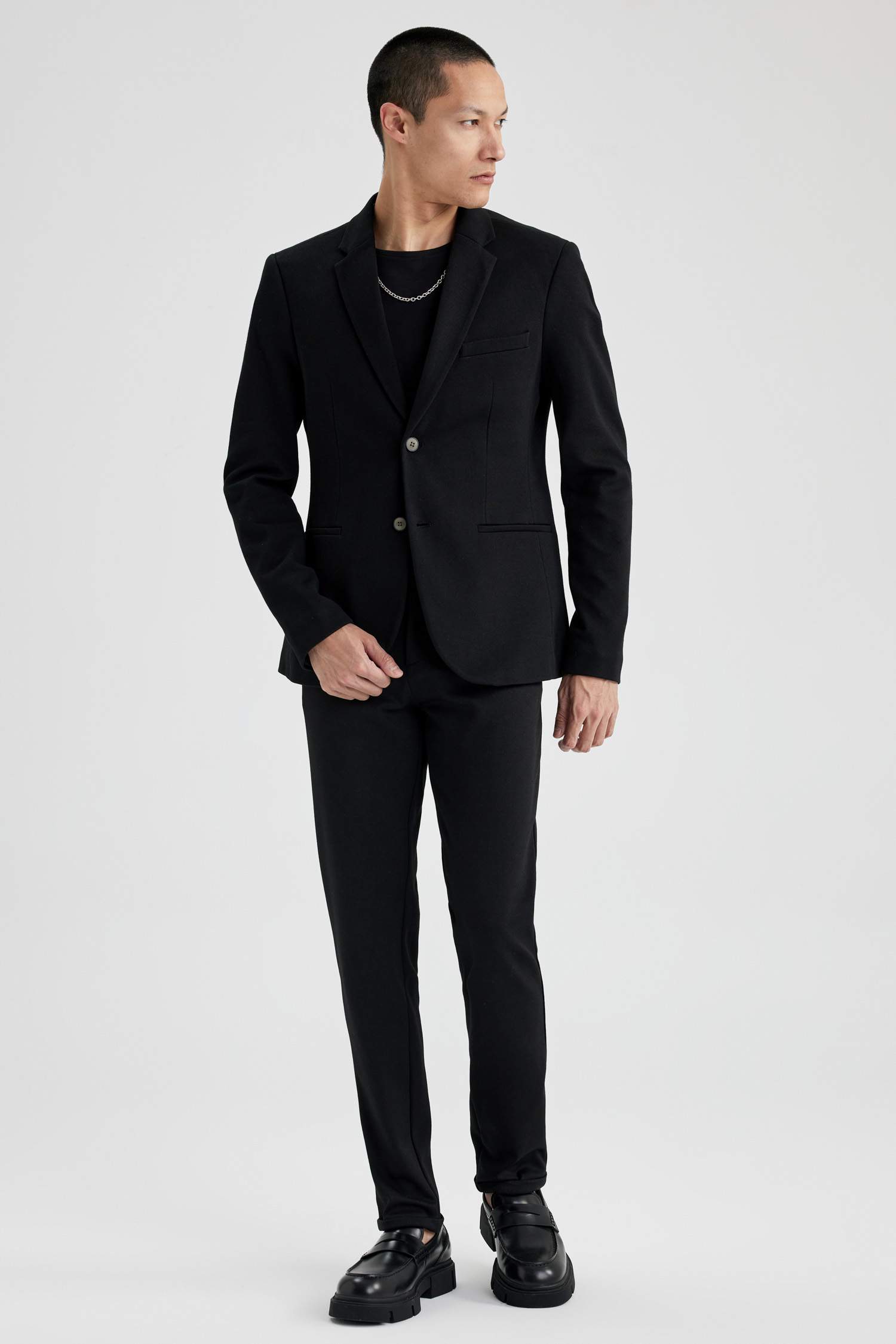 Jogger Fit Basic Chino Pants