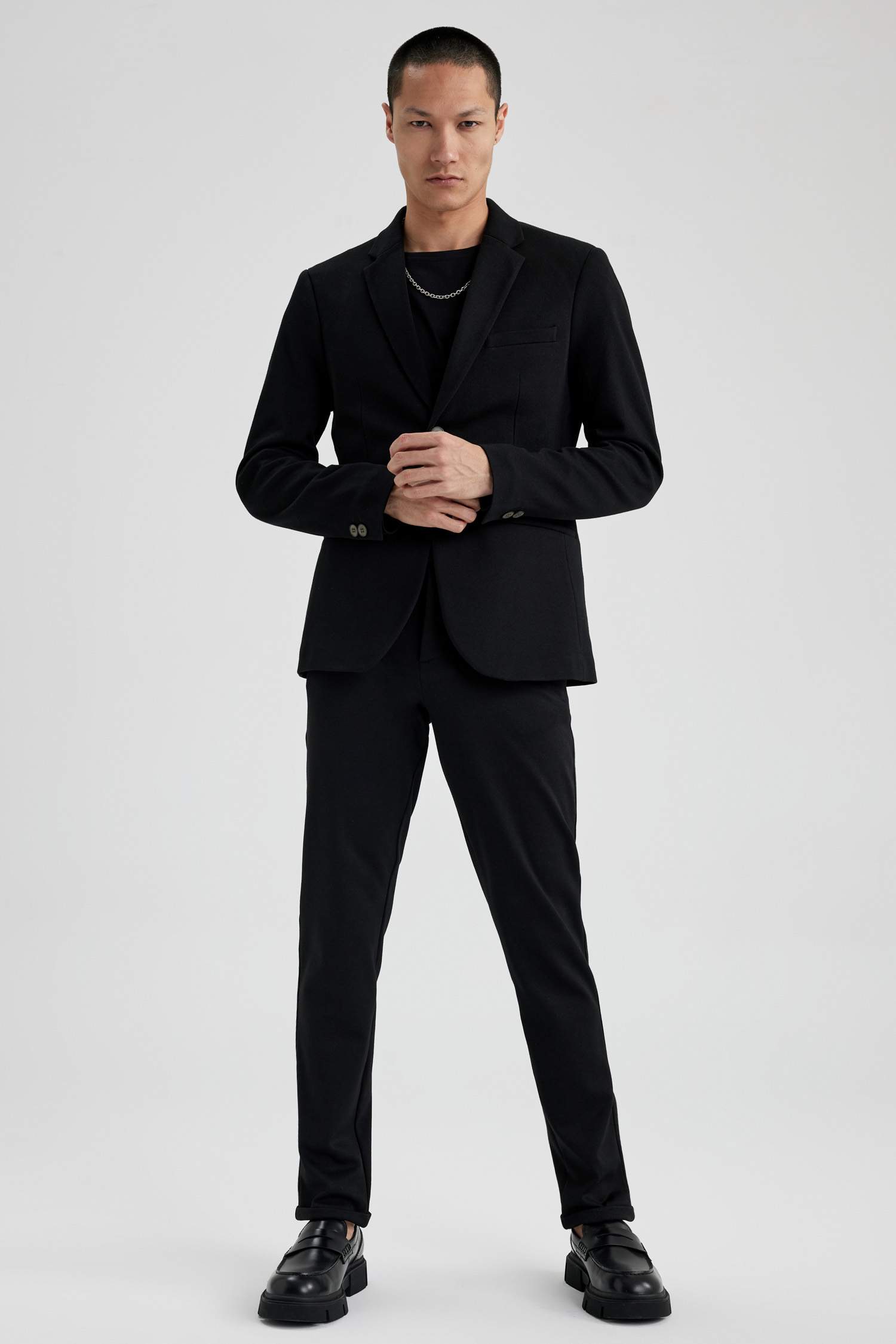 Jogger Fit Basic Chino Pants