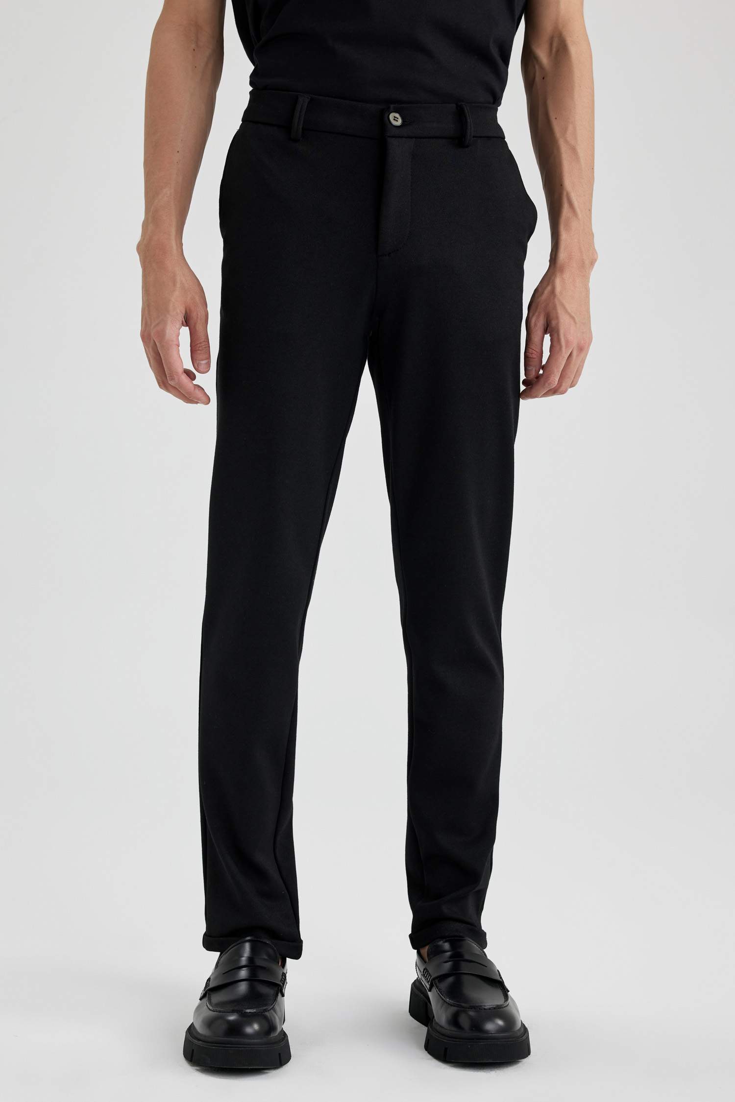 Jogger Fit Basic Chino Pants