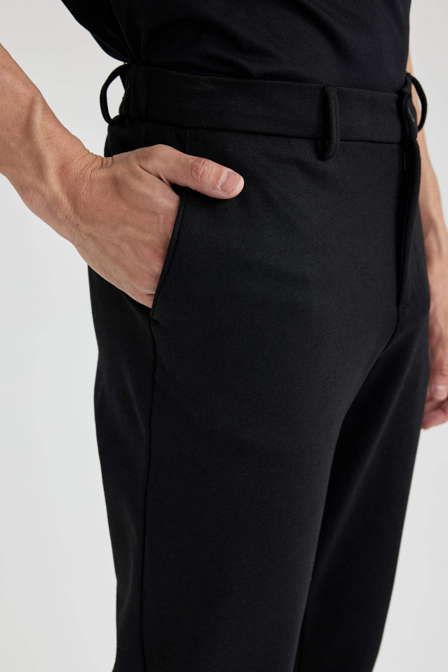 Jogger Fit Basic Chino Pants