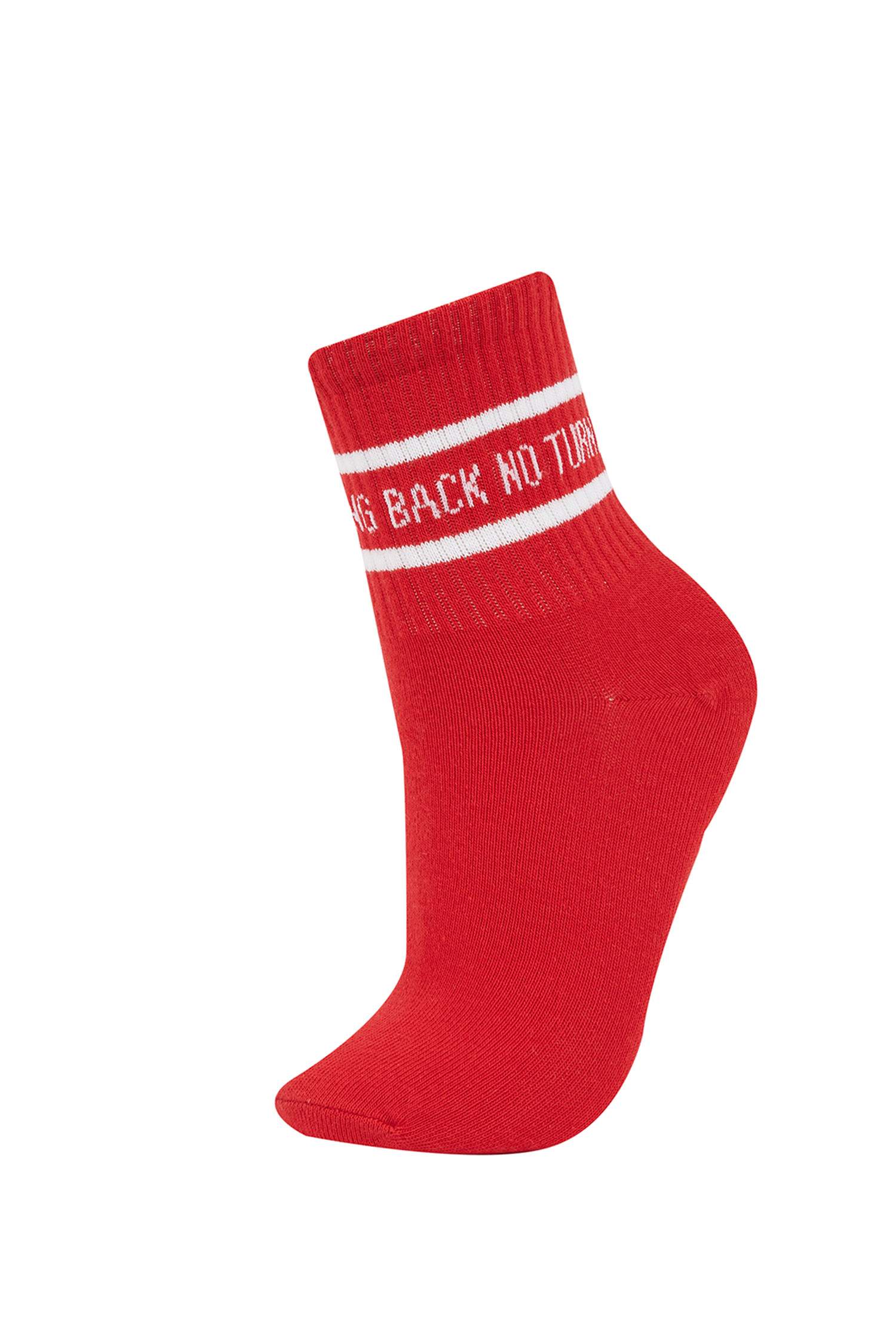 Kadın 3'lü Pamuklu Uzun Çorap