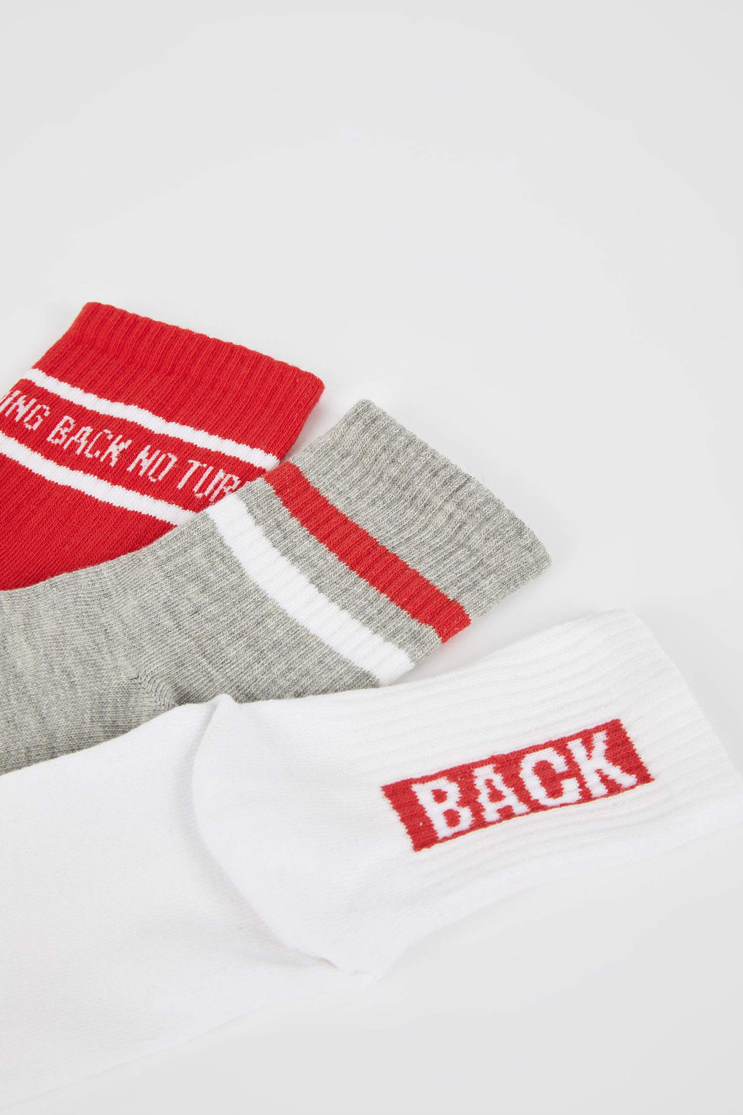 Kadın 3'lü Pamuklu Uzun Çorap